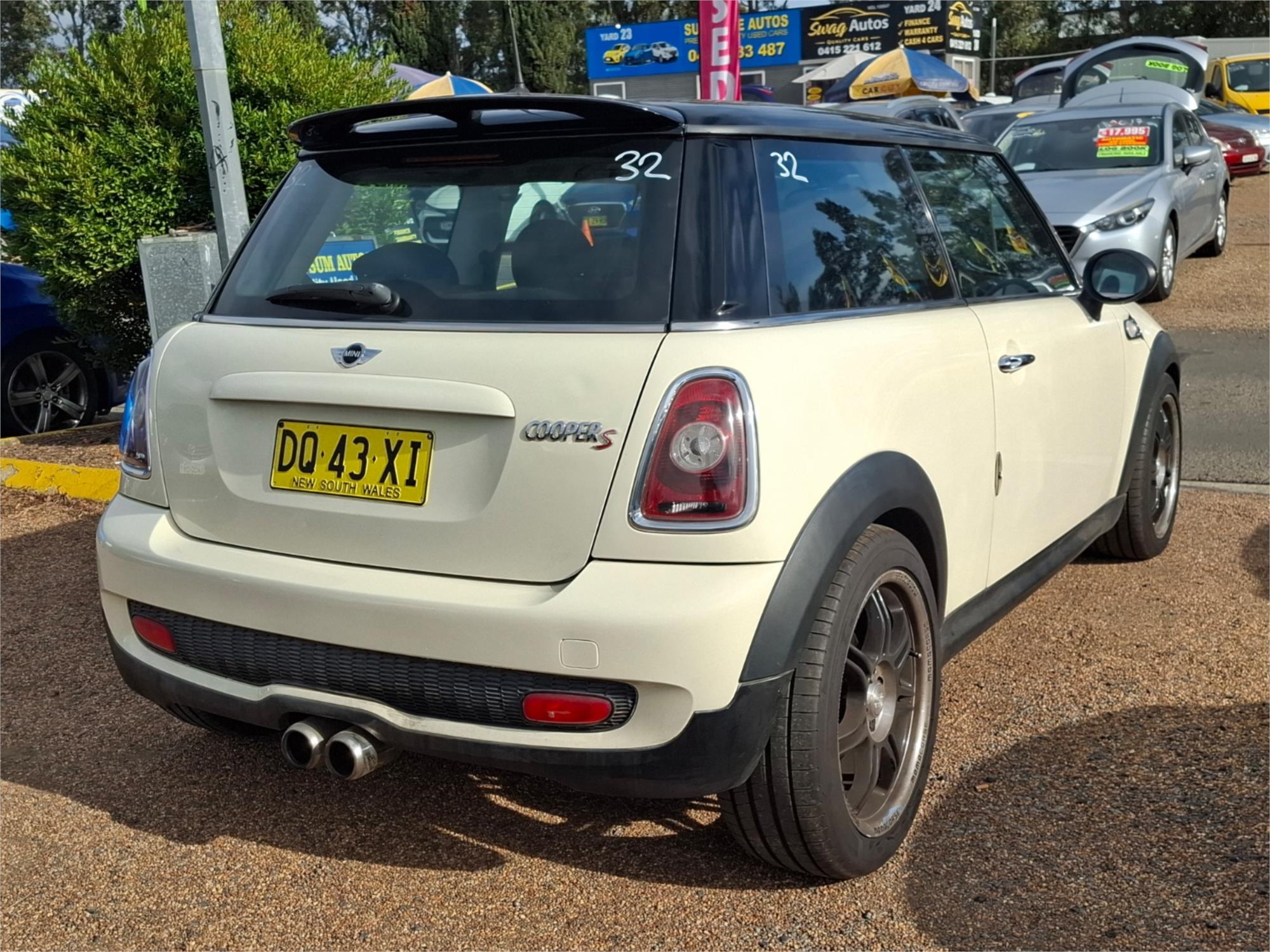 2007 MINI COOPER R56 S 6 SP MANUAL 2D HATCHBACK