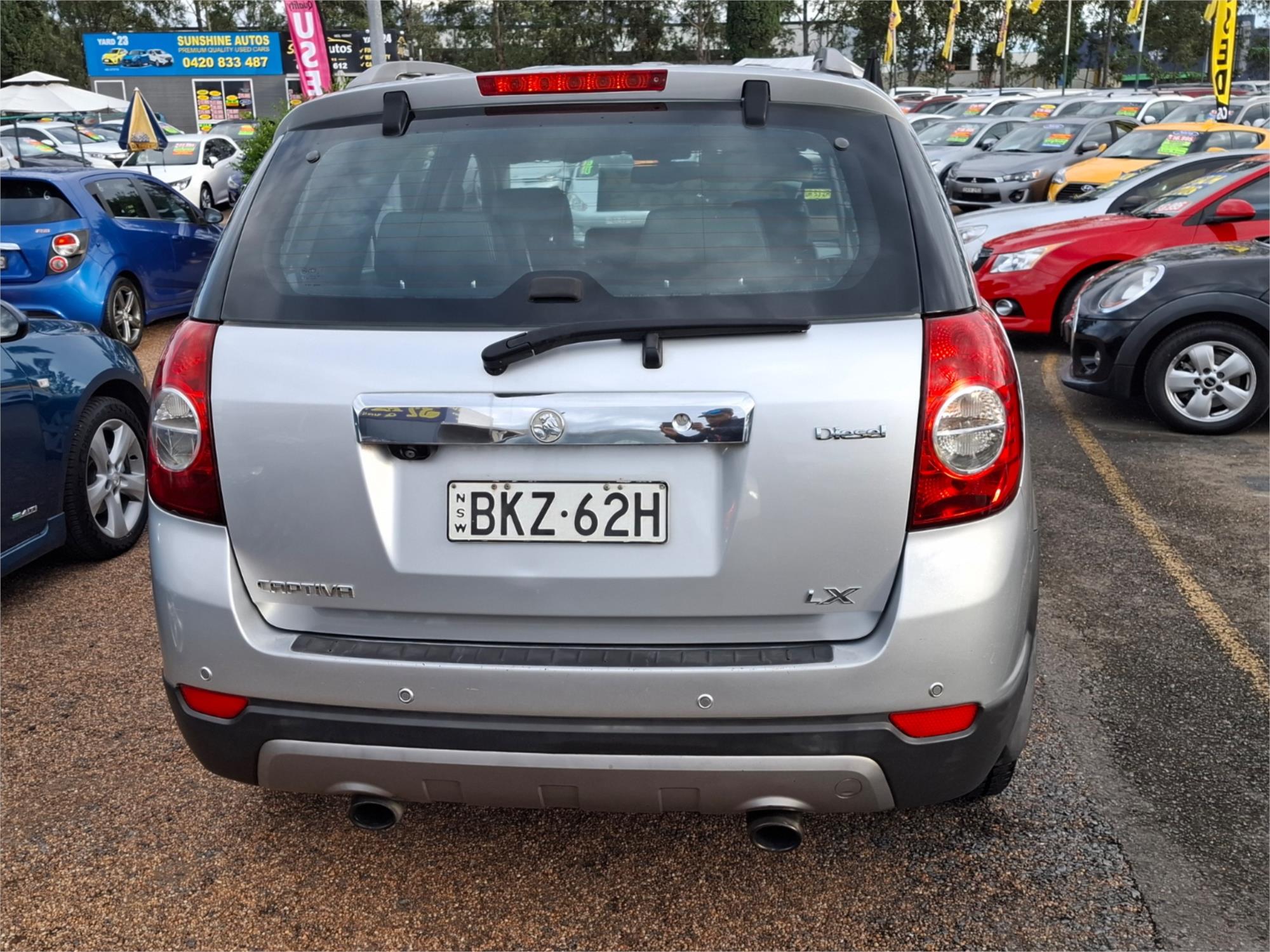 2009 HOLDEN CAPTIVA CG MY09 LX (4x4) 5 SP AUTOMATIC 4D WAGON