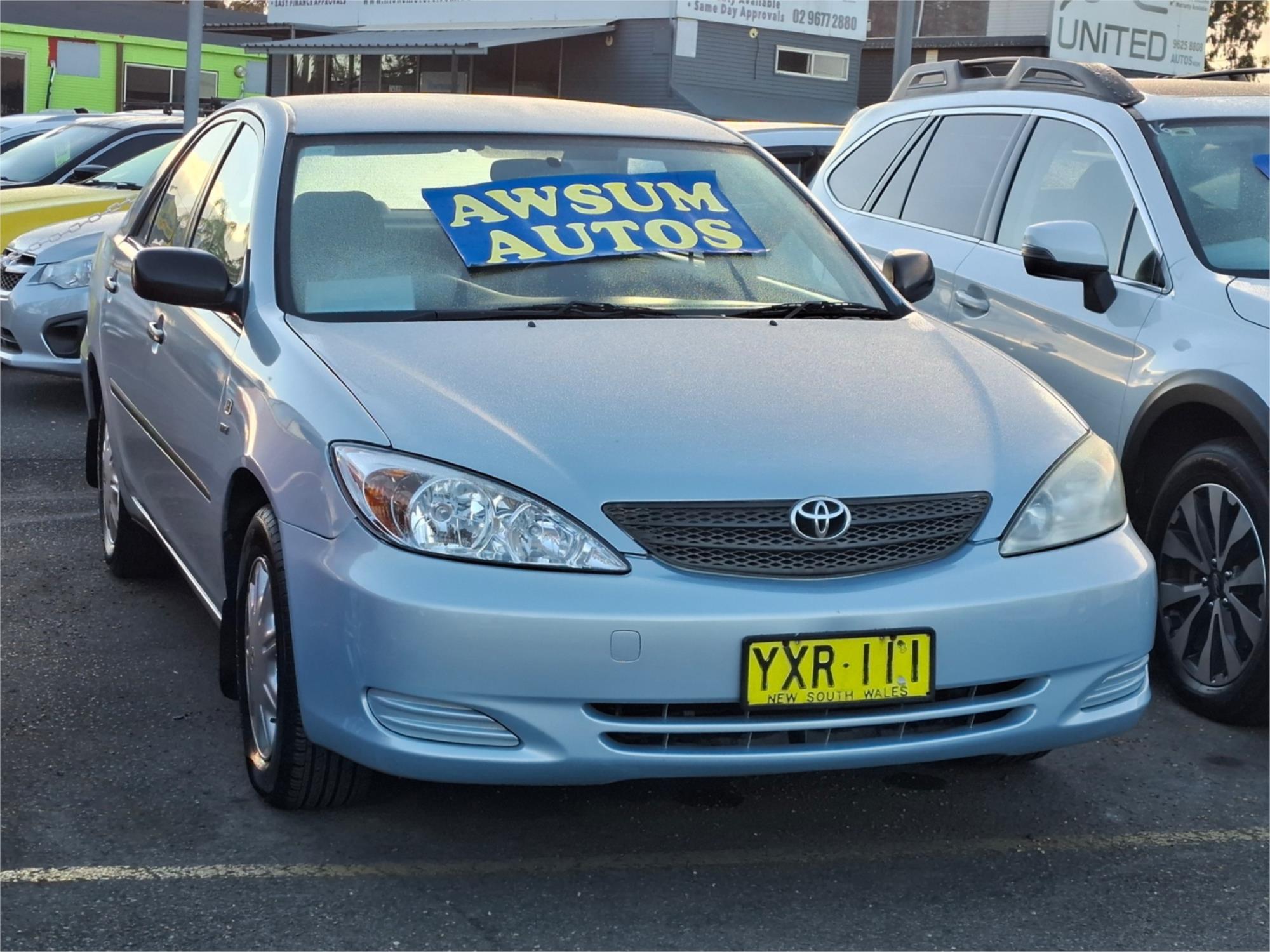 2003 TOYOTA CAMRY ACV36R ALTISE 4 SP AUTOMATIC 4D SEDAN