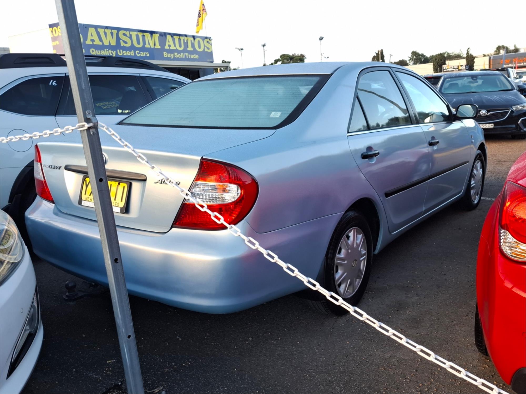 2003 TOYOTA CAMRY ACV36R ALTISE 4 SP AUTOMATIC 4D SEDAN