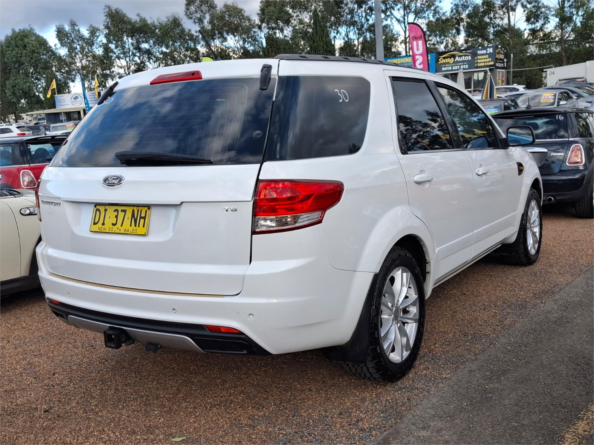 2012 FORD TERRITORY SZ TS (RWD) 6 SP AUTOMATIC 4D WAGON