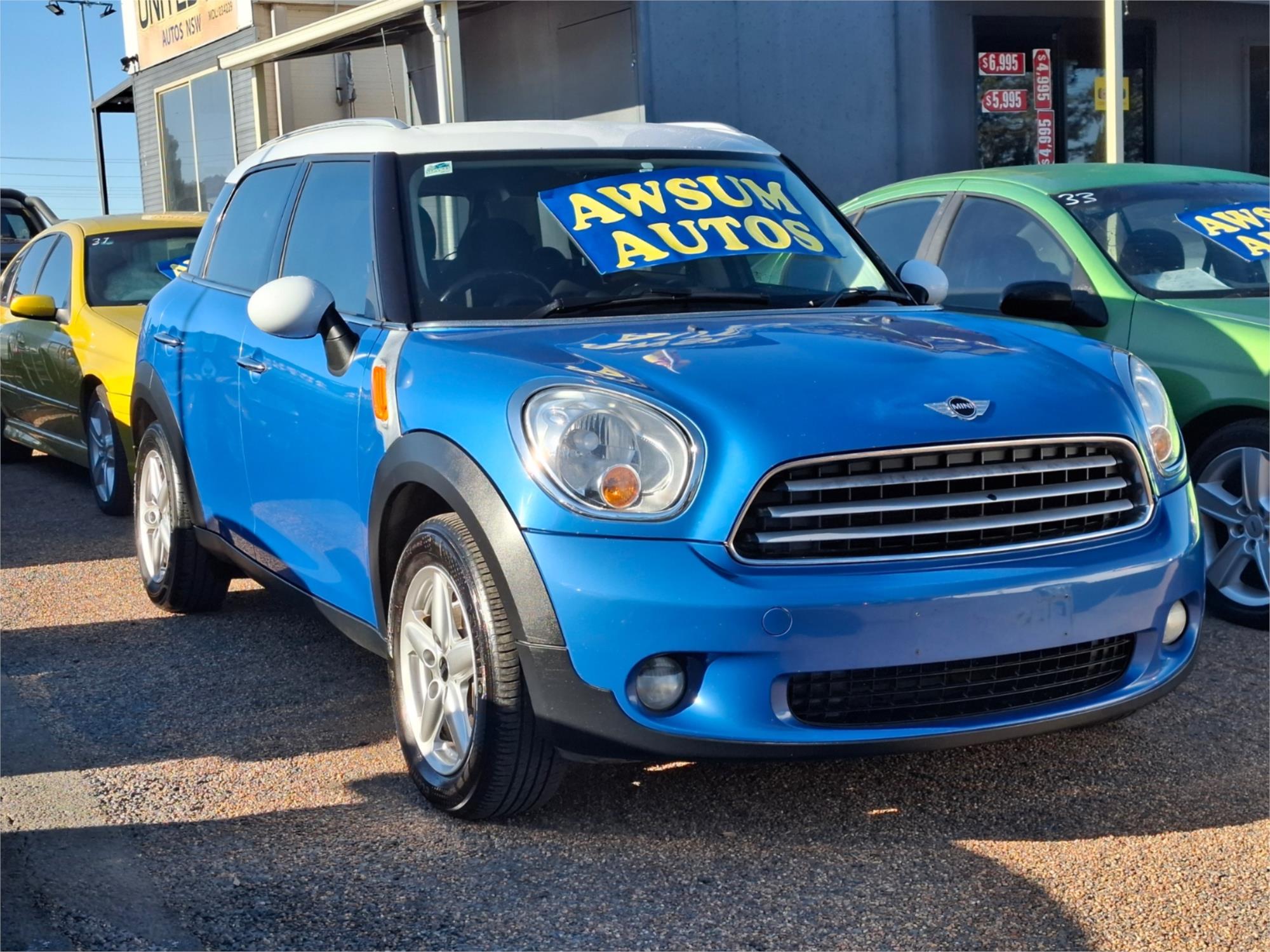 2012 MINI COOPER R60 MY12 COUNTRYMAN 6 SP AUTOMATIC 4D WAGON