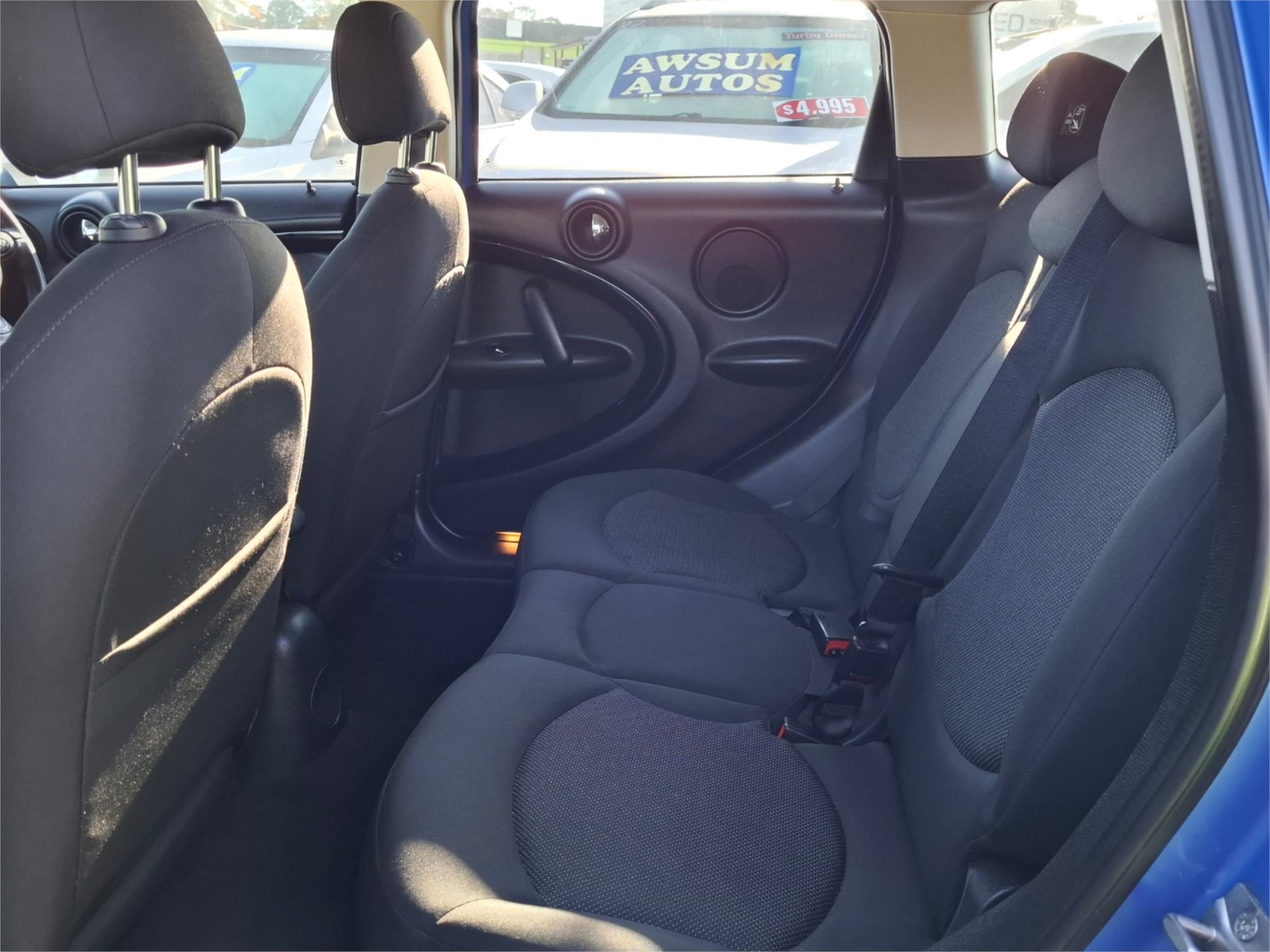 2012 MINI COOPER R60 MY12 COUNTRYMAN 6 SP AUTOMATIC 4D WAGON
