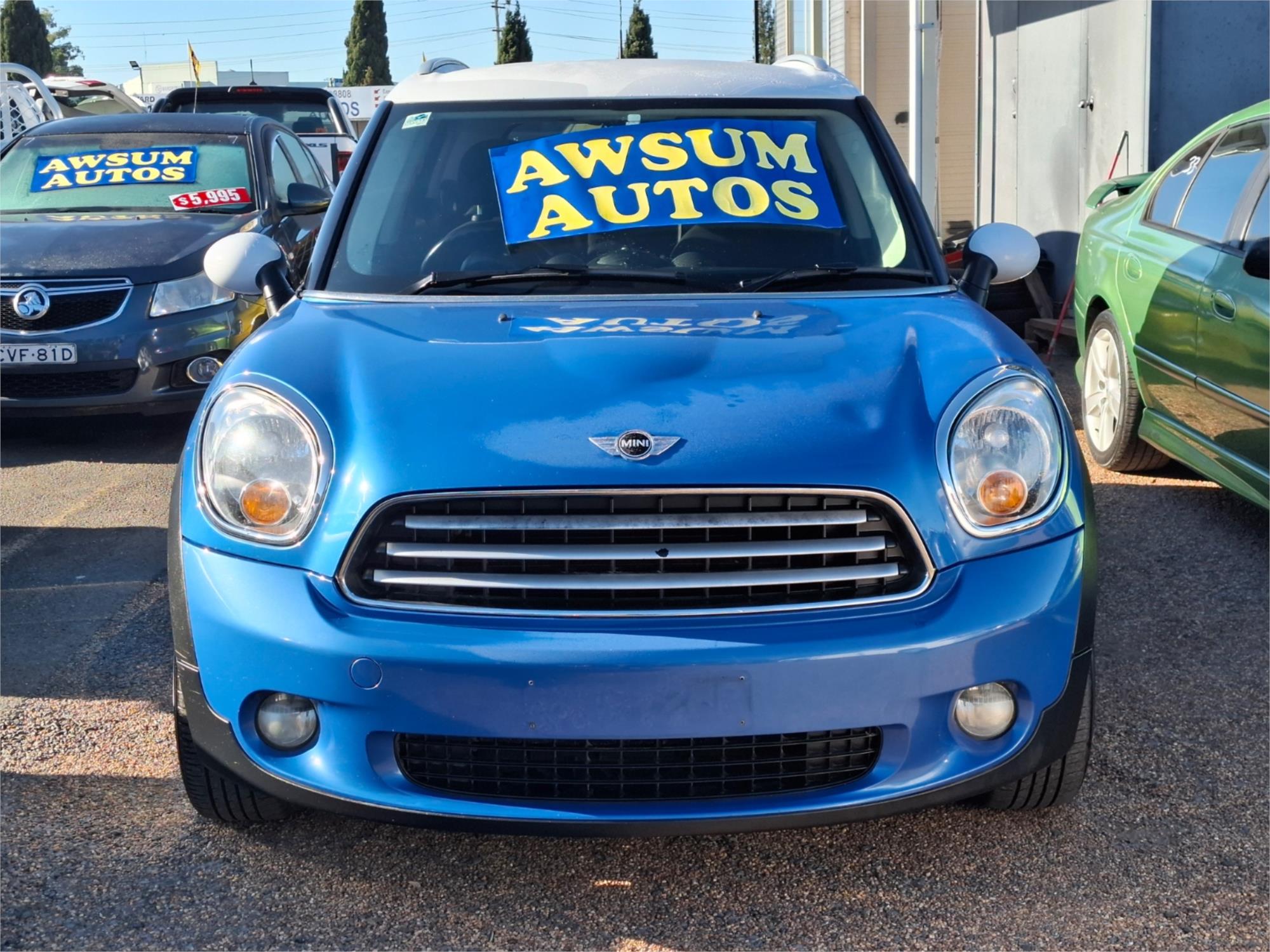 2012 MINI COOPER R60 MY12 COUNTRYMAN 6 SP AUTOMATIC 4D WAGON