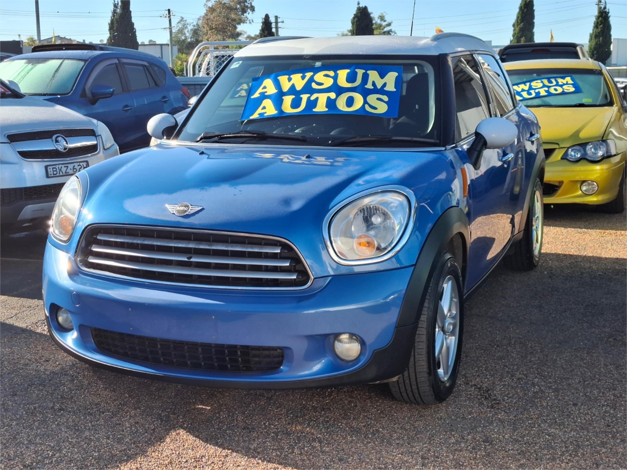 2012 MINI COOPER R60 MY12 COUNTRYMAN 6 SP AUTOMATIC 4D WAGON