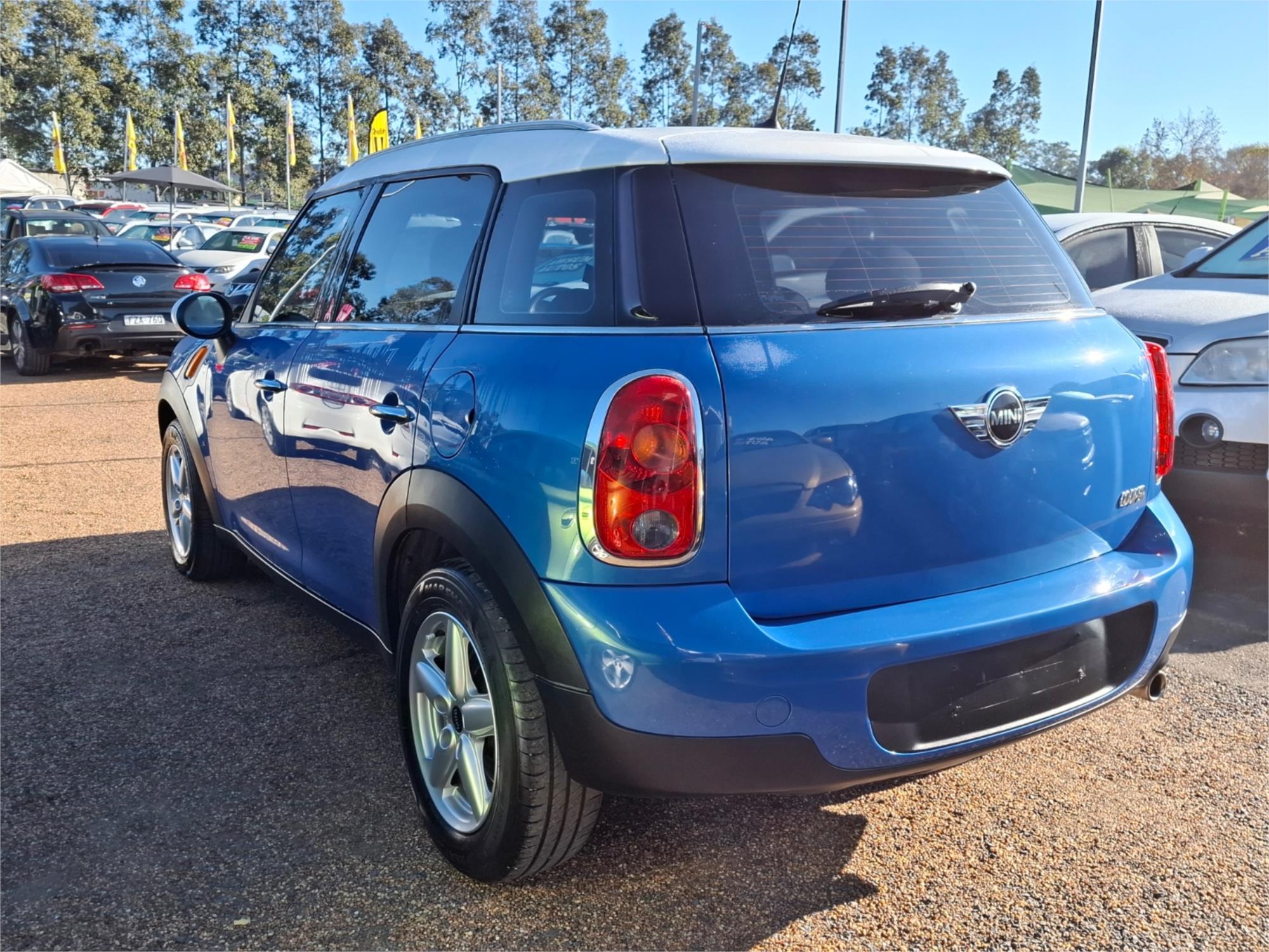 2012 MINI COOPER R60 MY12 COUNTRYMAN 6 SP AUTOMATIC 4D WAGON