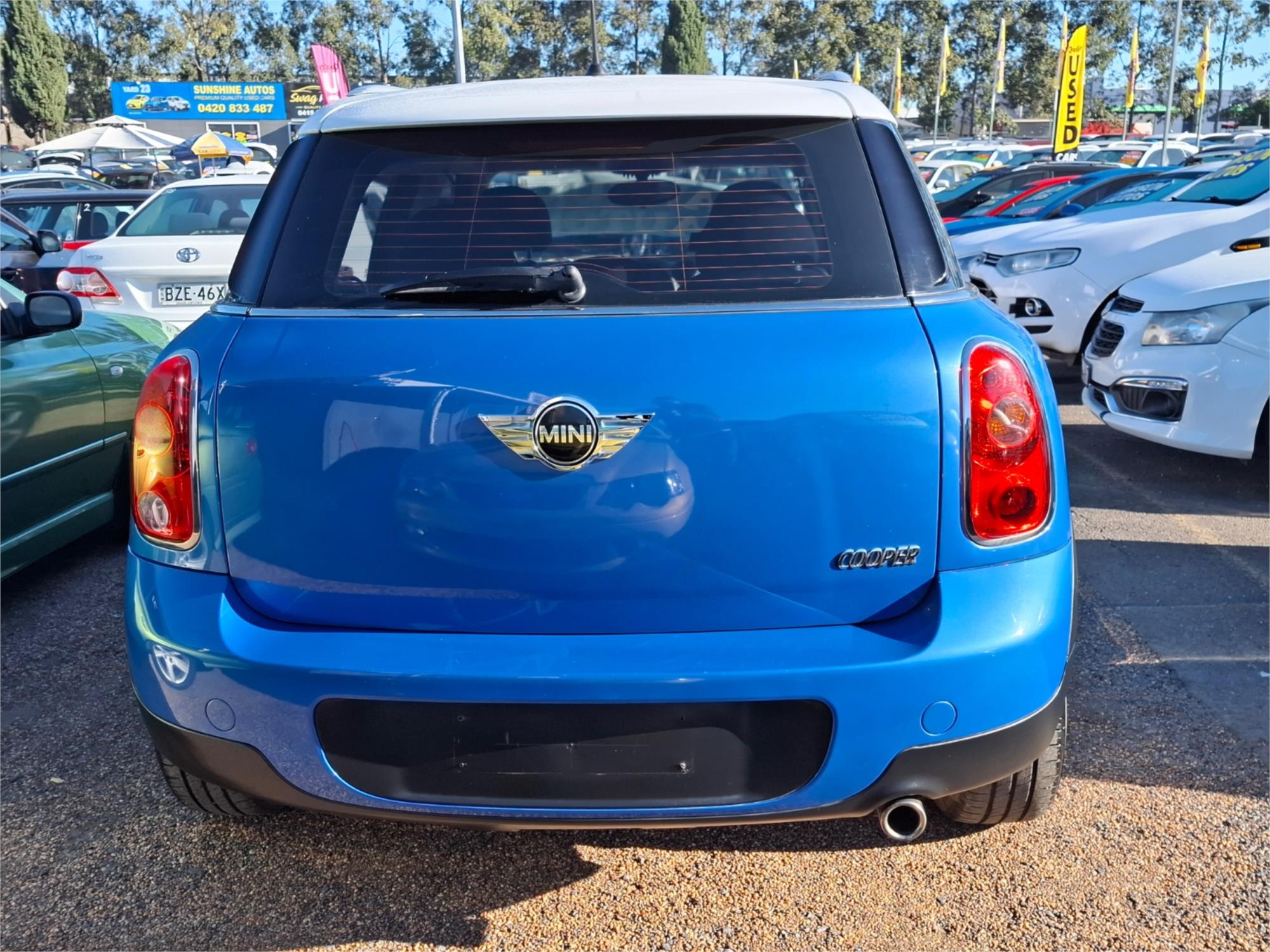 2012 MINI COOPER R60 MY12 COUNTRYMAN 6 SP AUTOMATIC 4D WAGON