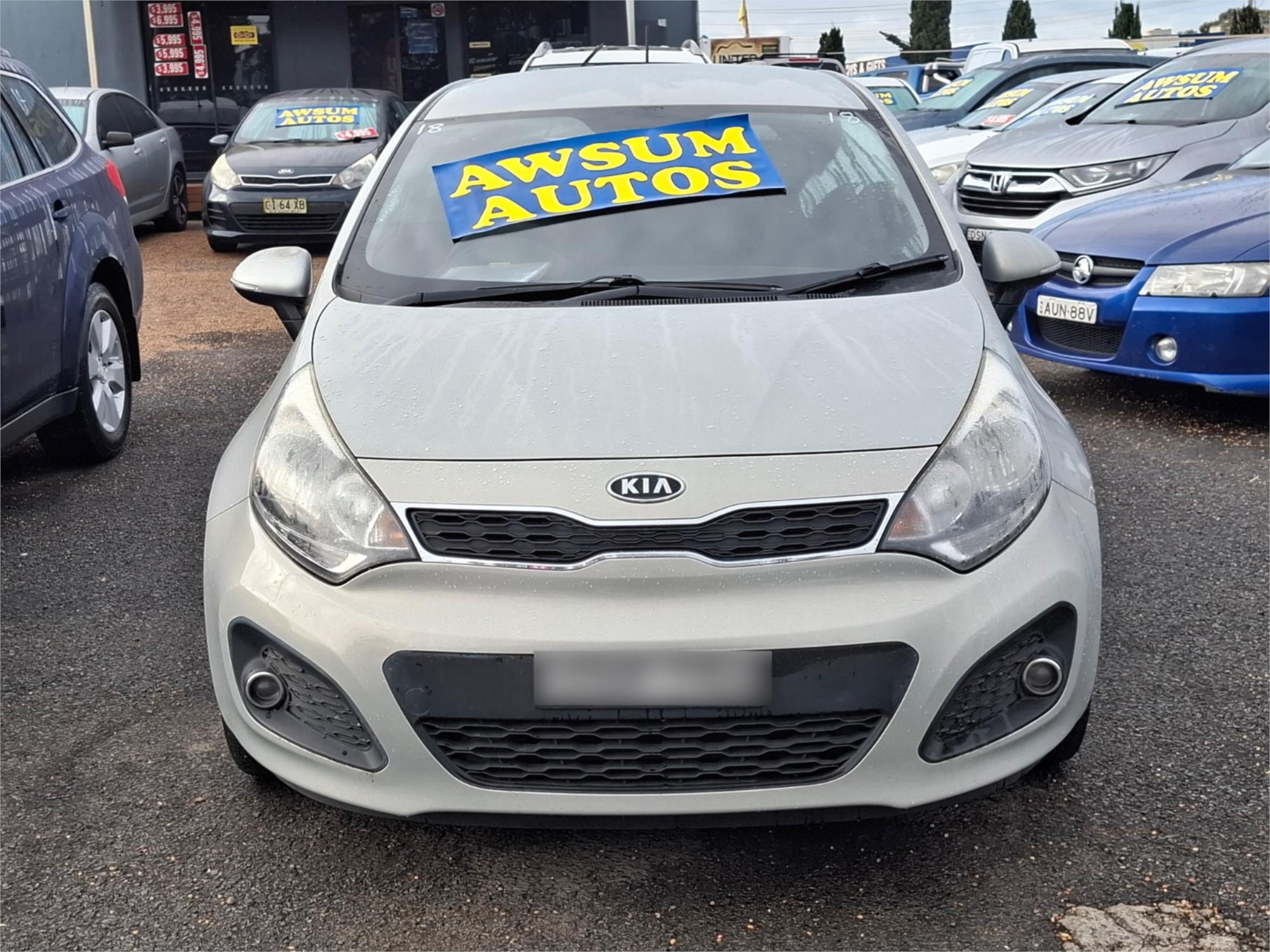 2011 KIA RIO UB SI 6 SP MANUAL 5D HATCHBACK