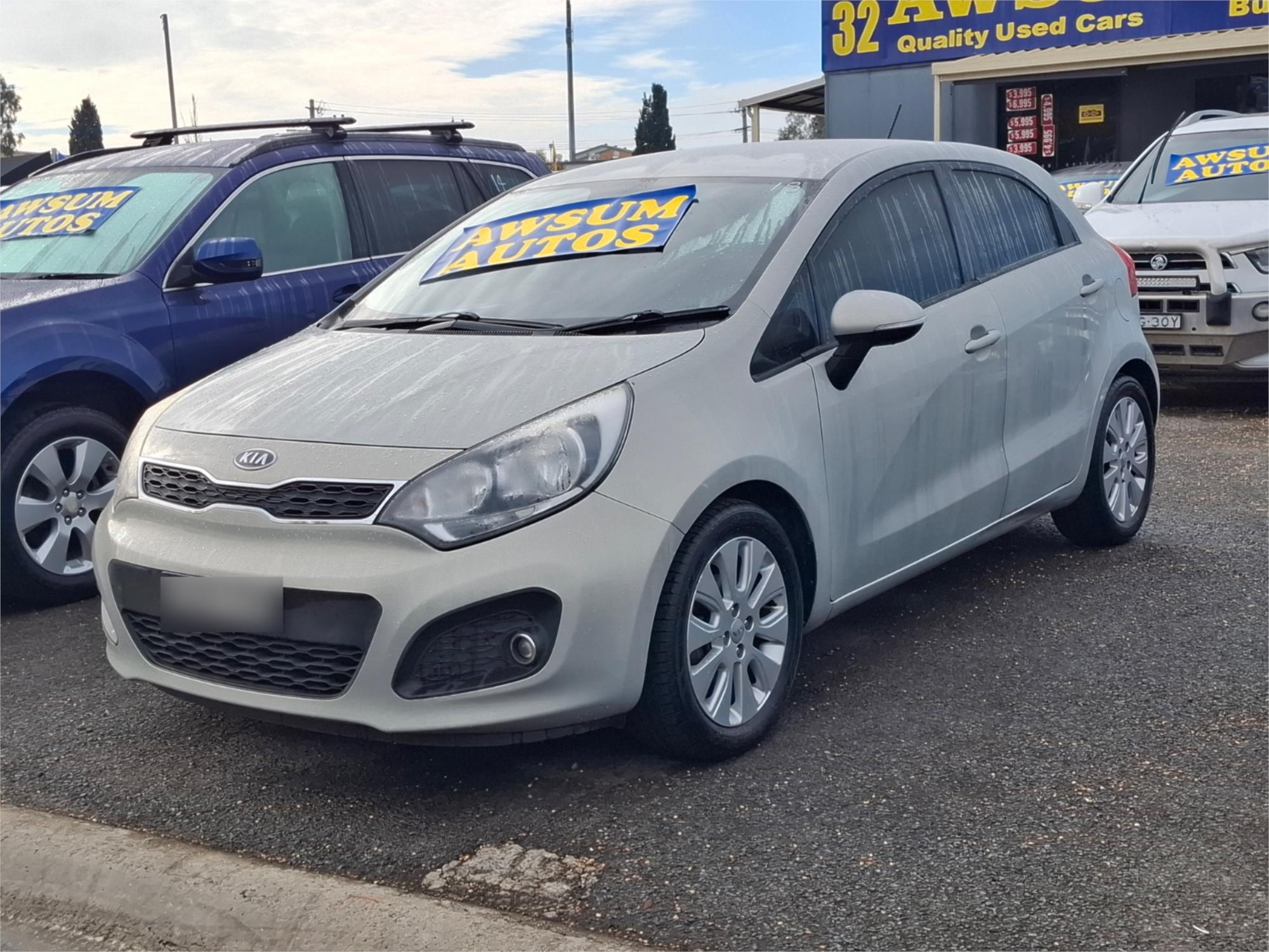 2011 KIA RIO UB SI 6 SP MANUAL 5D HATCHBACK