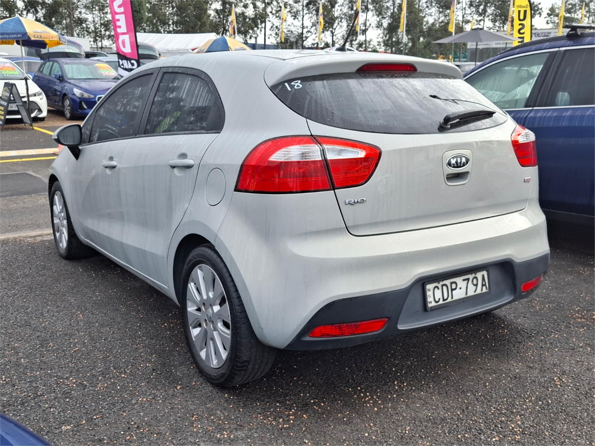 2011 KIA RIO UB SI 6 SP MANUAL 5D HATCHBACK
