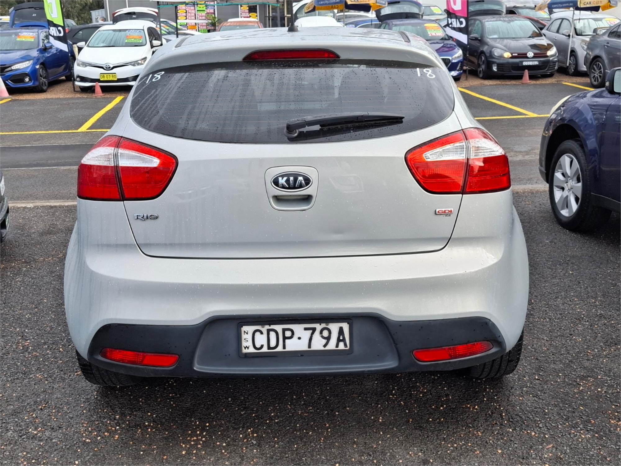 2011 KIA RIO UB SI 6 SP MANUAL 5D HATCHBACK