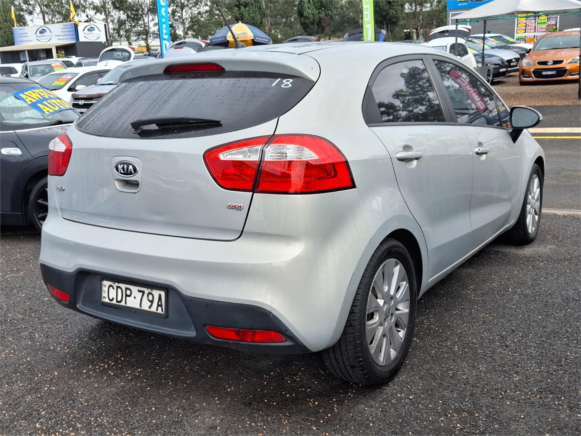2011 KIA RIO UB SI 6 SP MANUAL 5D HATCHBACK