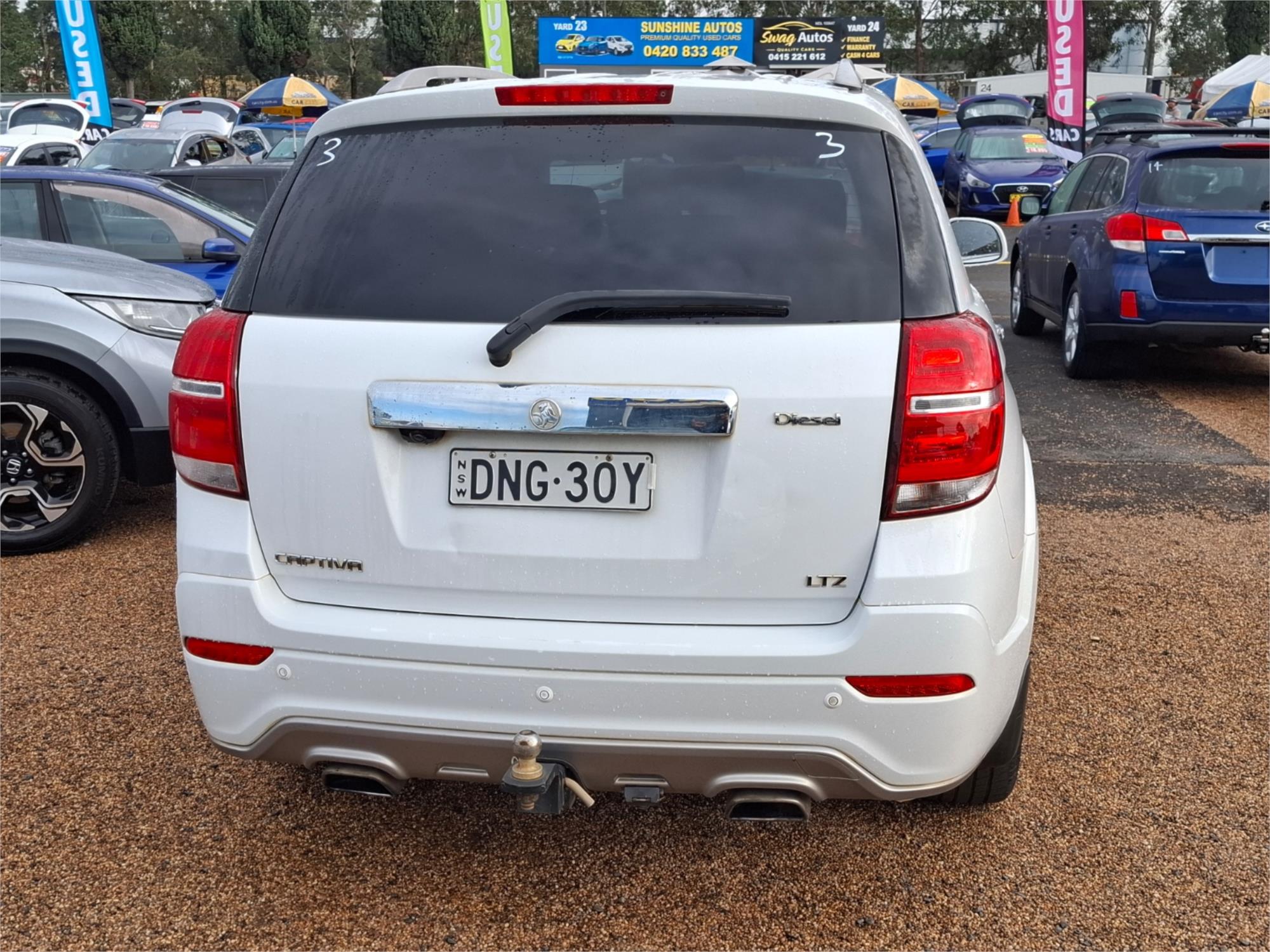 2017 HOLDEN CAPTIVA CG MY16 7 LTZ (AWD) 6 SP AUTOMATIC 4D WAGON