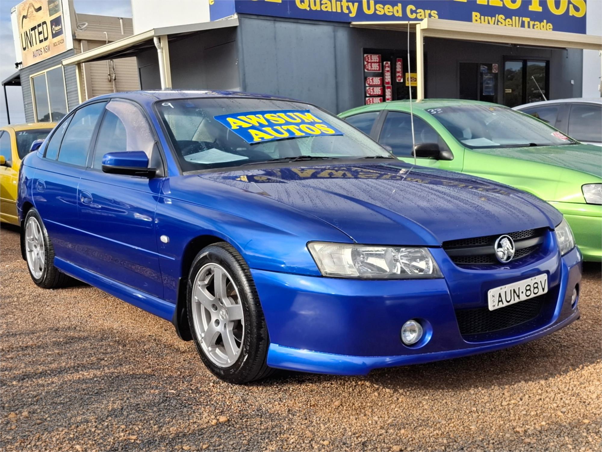 2004 HOLDEN COMMODORE VZ SV6 5 SP AUTO ACTIVE SELECT 4D SEDAN