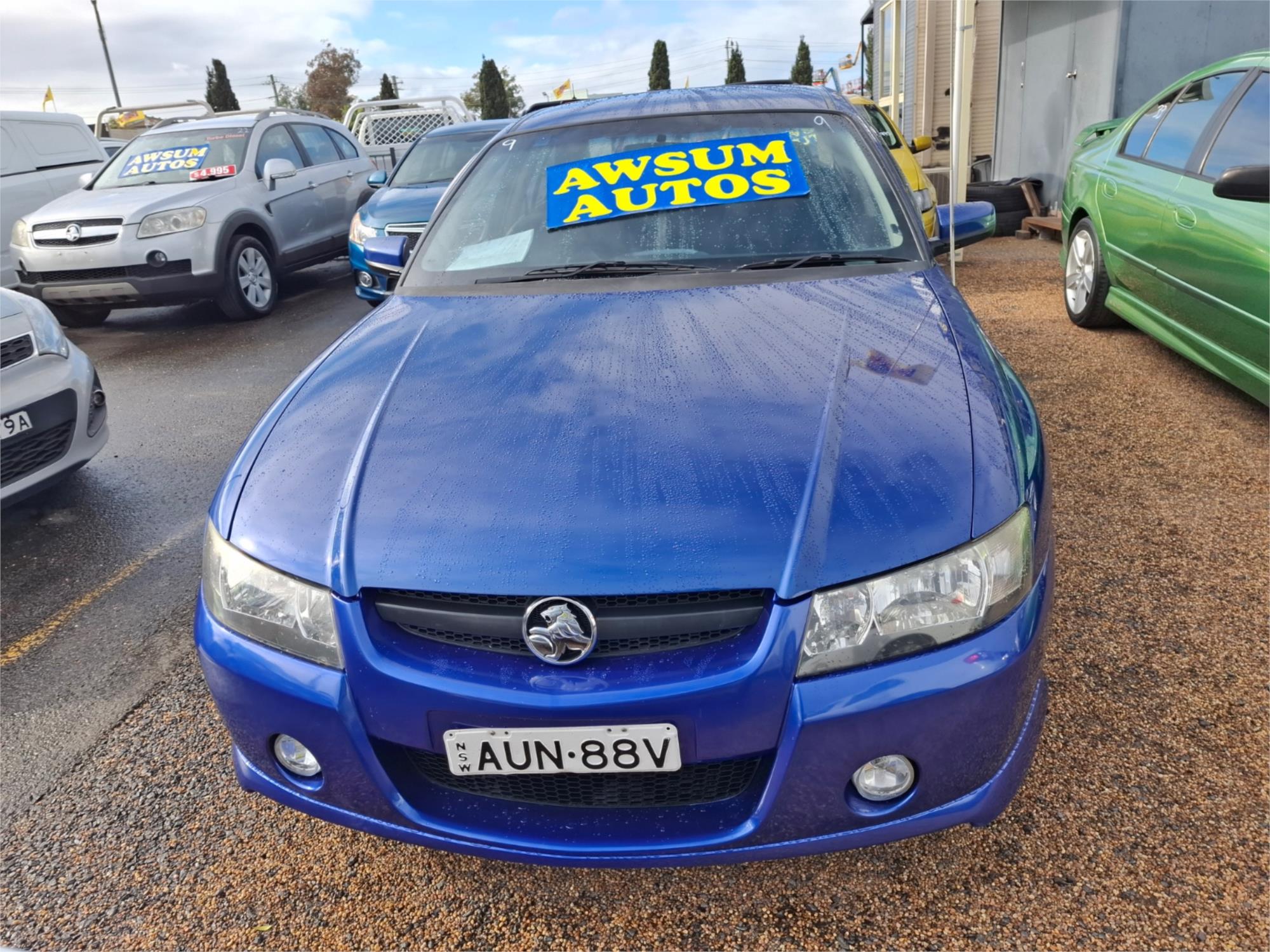 2004 HOLDEN COMMODORE VZ SV6 5 SP AUTO ACTIVE SELECT 4D SEDAN