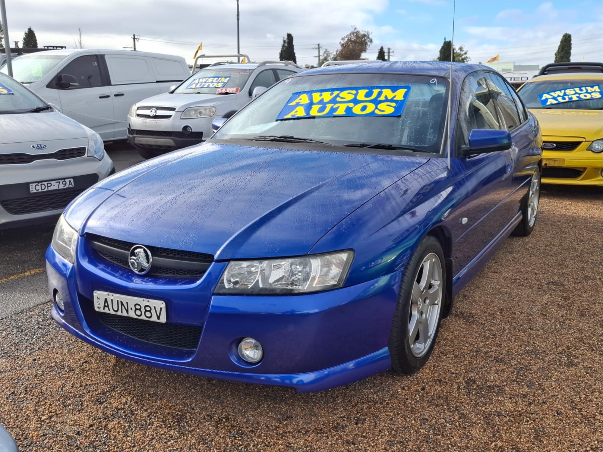 2004 HOLDEN COMMODORE VZ SV6 5 SP AUTO ACTIVE SELECT 4D SEDAN