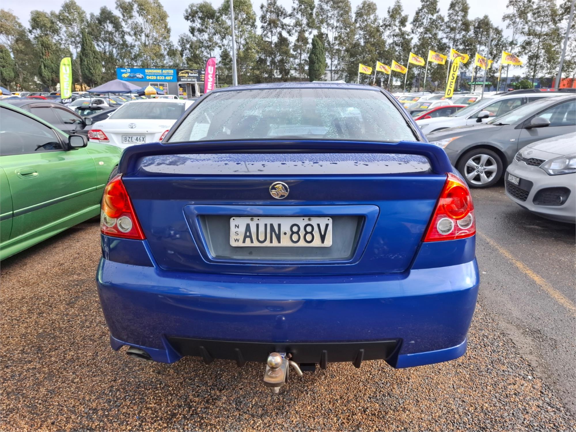 2004 HOLDEN COMMODORE VZ SV6 5 SP AUTO ACTIVE SELECT 4D SEDAN