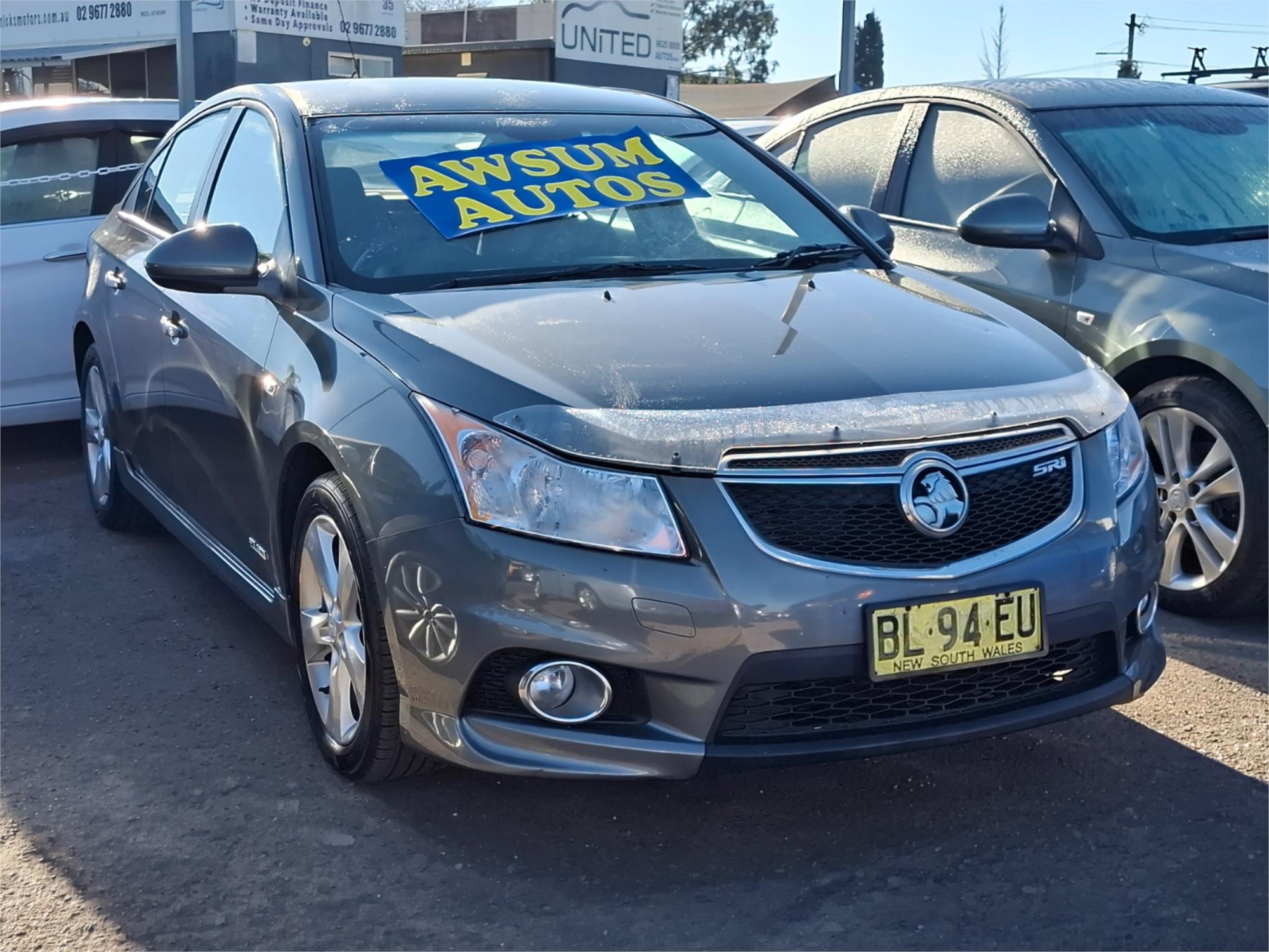 2011 HOLDEN CRUZE JH MY12 SRi 6 SP MANUAL 4D SEDAN