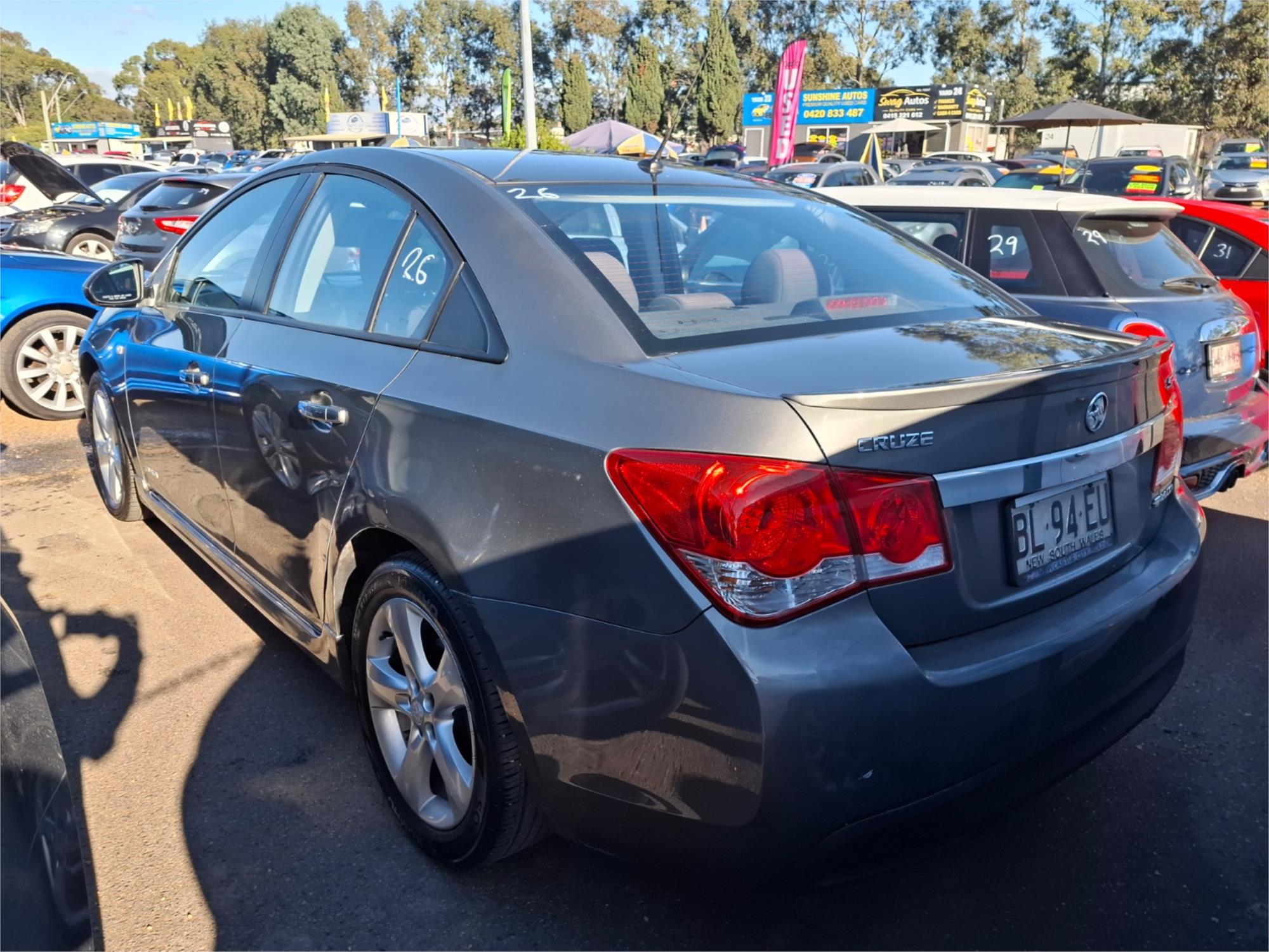 2011 HOLDEN CRUZE JH MY12 SRi 6 SP MANUAL 4D SEDAN