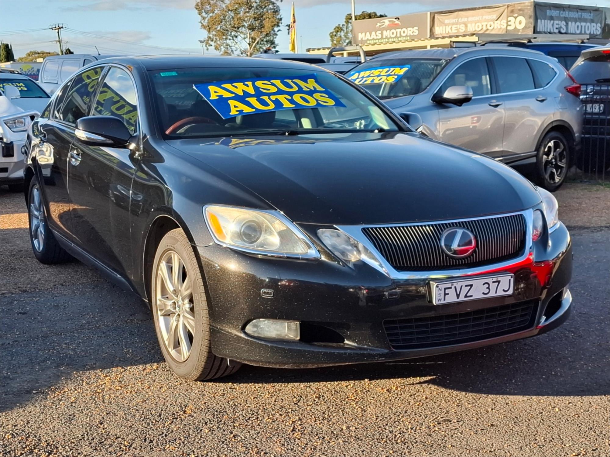 2010 LEXUS GS300 GRS190R MY09 UPGRADE SPORT 6 SP AUTO SEQUENTIAL 4D SEDAN