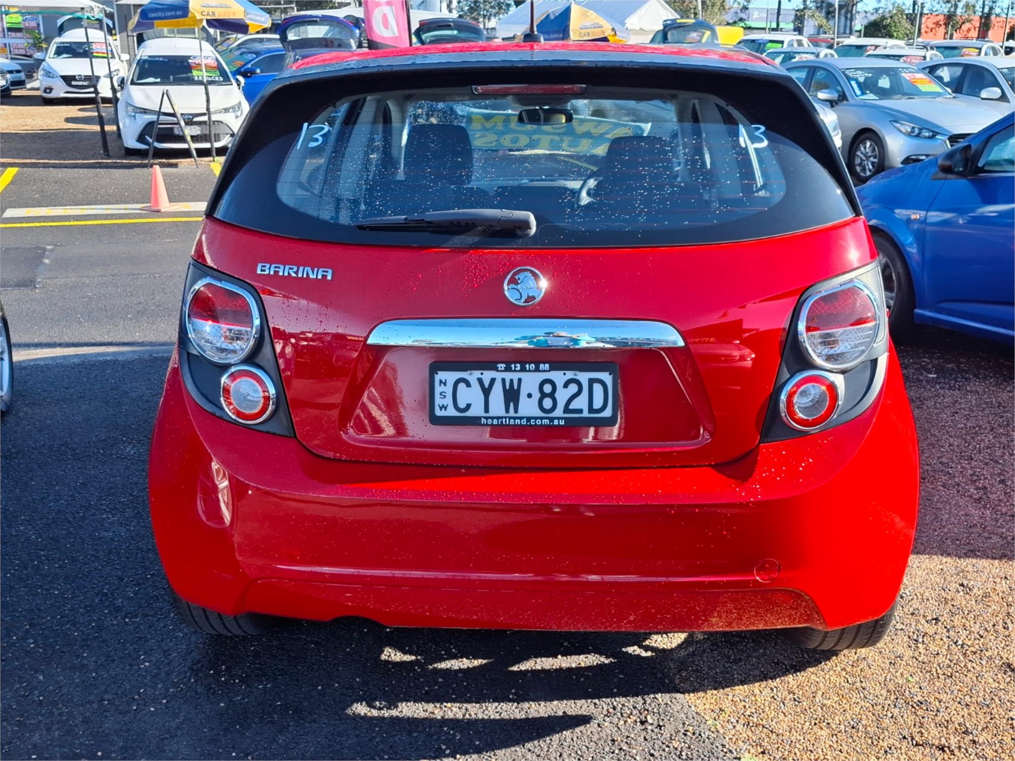 2015 HOLDEN BARINA TM MY15 X 5 SP MANUAL 5D HATCHBACK