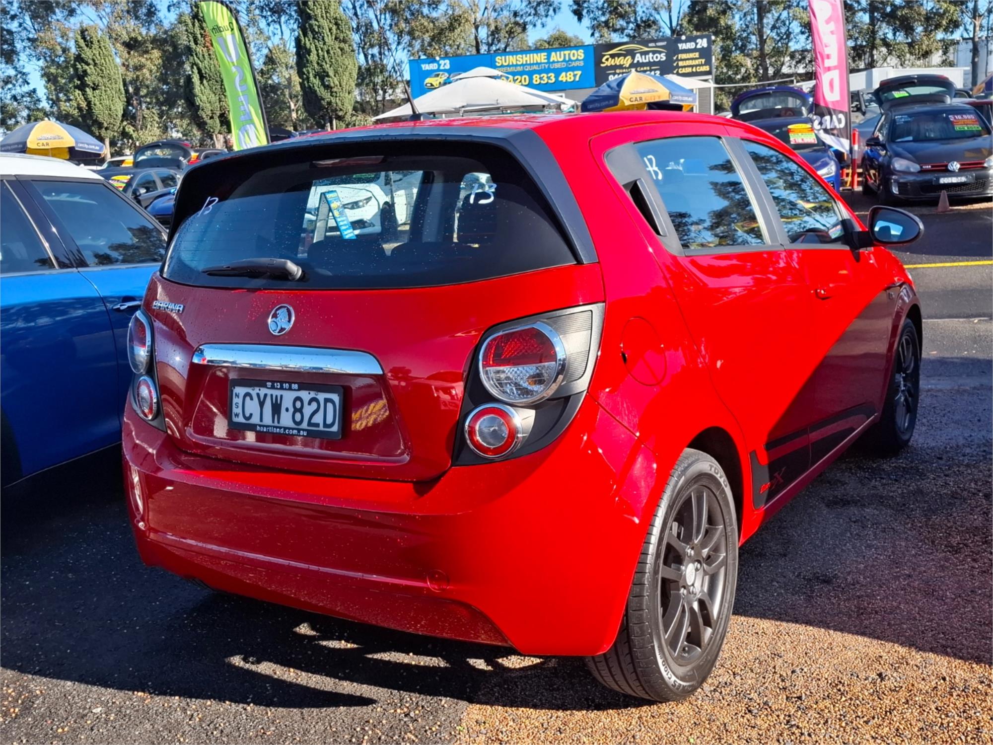 2015 HOLDEN BARINA TM MY15 X 5 SP MANUAL 5D HATCHBACK