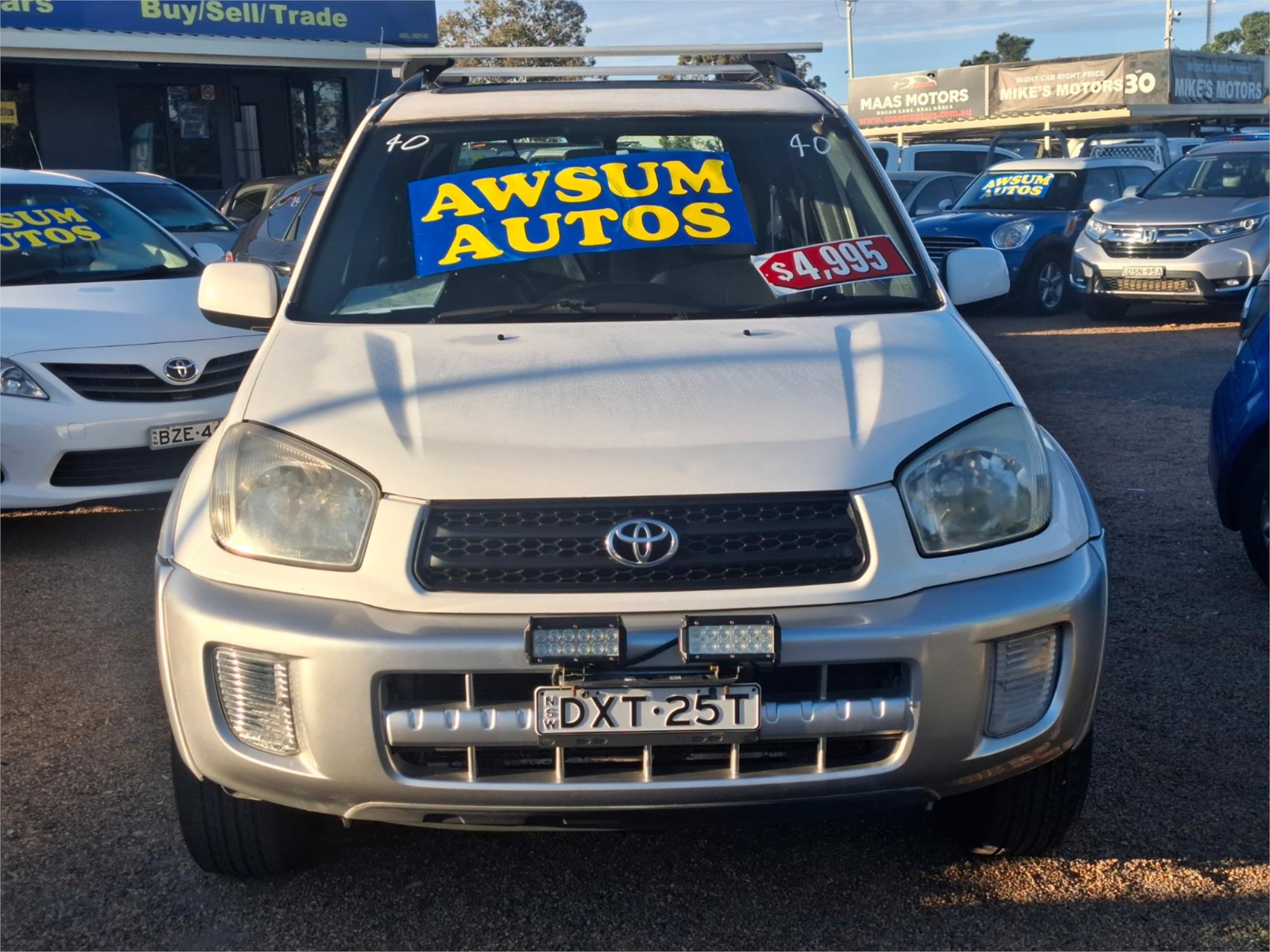 2001 TOYOTA RAV4 ACA21R CRUISER (4x4) 4 SP AUTOMATIC 4x4 4D WAGON
