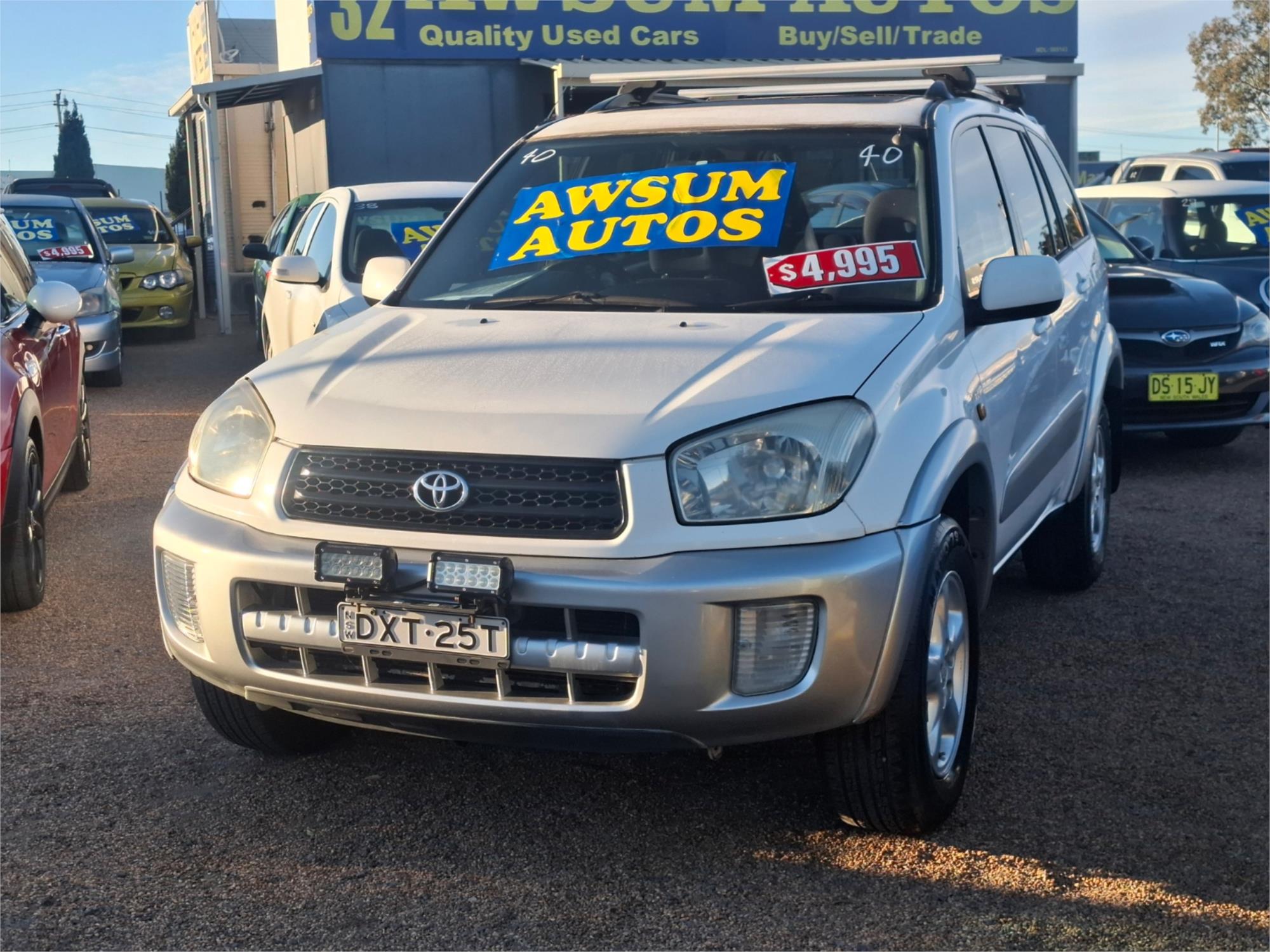 2001 TOYOTA RAV4 ACA21R CRUISER (4x4) 4 SP AUTOMATIC 4x4 4D WAGON