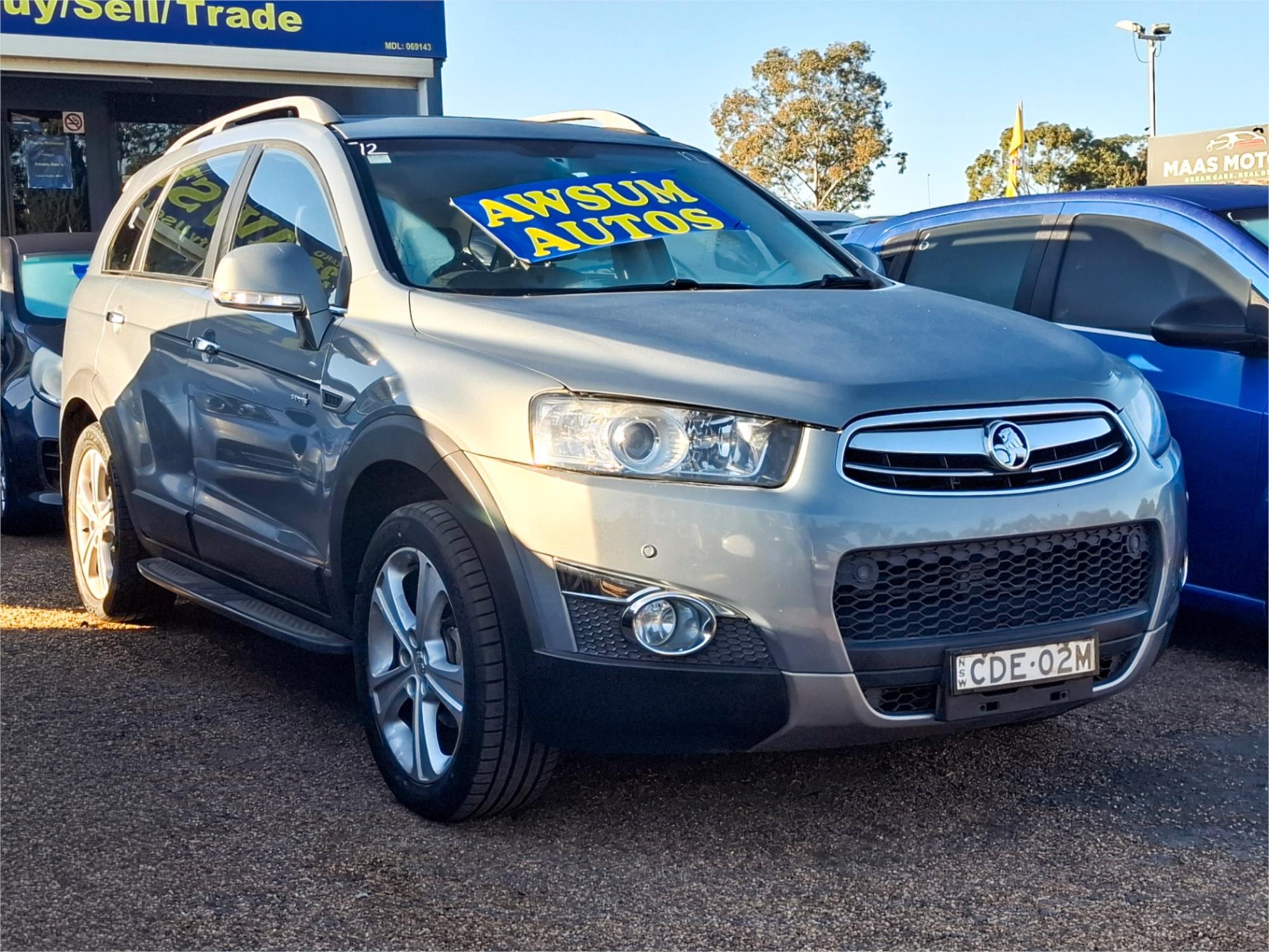 2013 HOLDEN CAPTIVA CG MY12 7 LX (4x4) 6 SP AUTOMATIC 4D WAGON