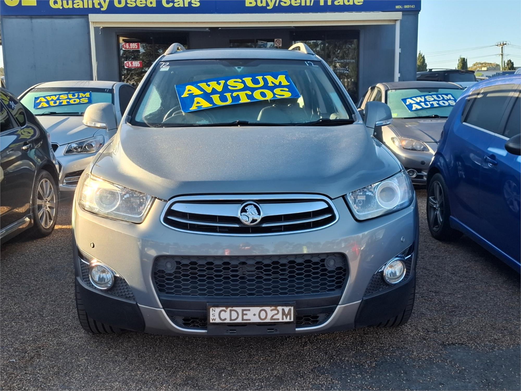 2013 HOLDEN CAPTIVA CG MY12 7 LX (4x4) 6 SP AUTOMATIC 4D WAGON