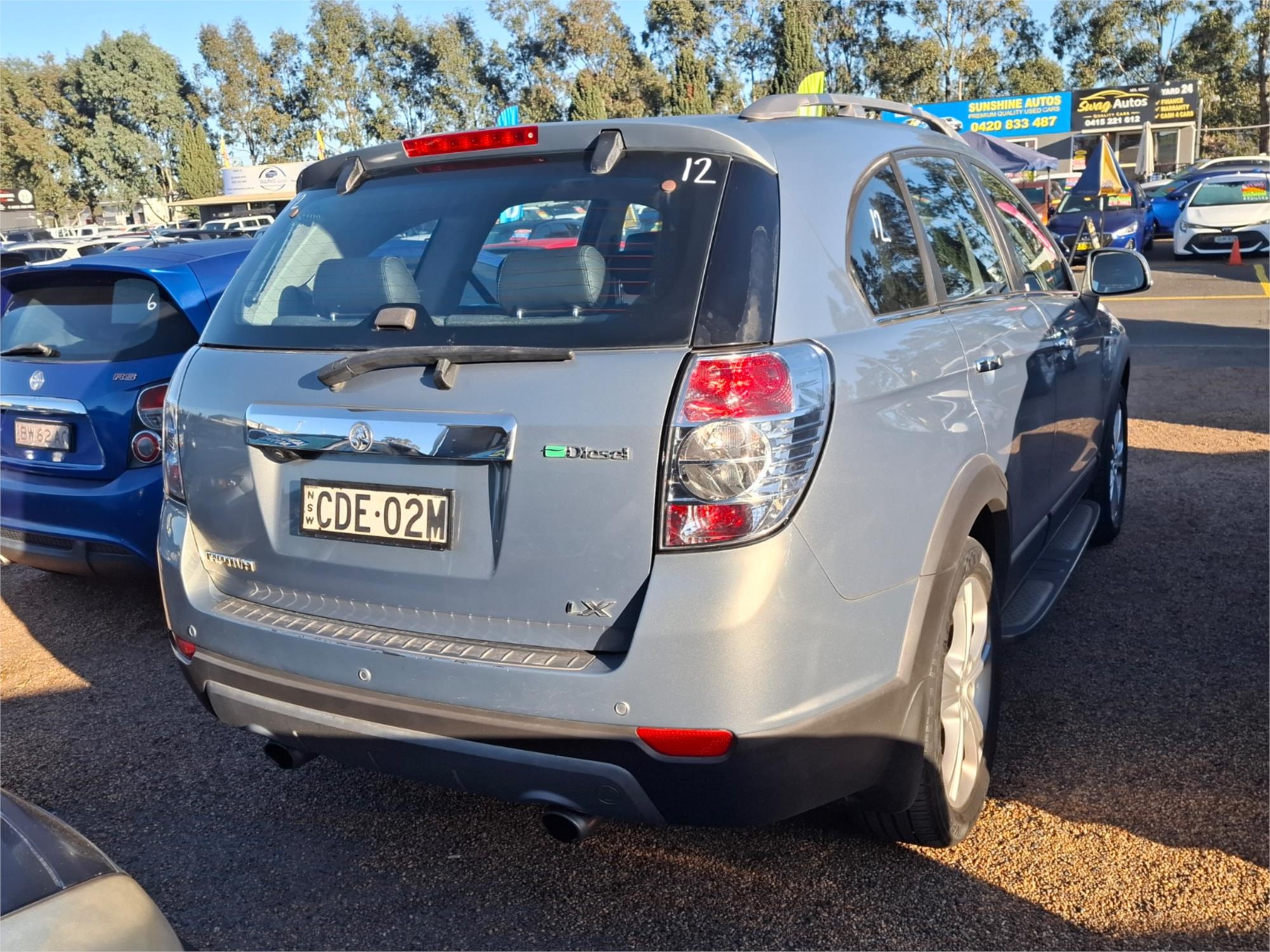 2013 HOLDEN CAPTIVA CG MY12 7 LX (4x4) 6 SP AUTOMATIC 4D WAGON