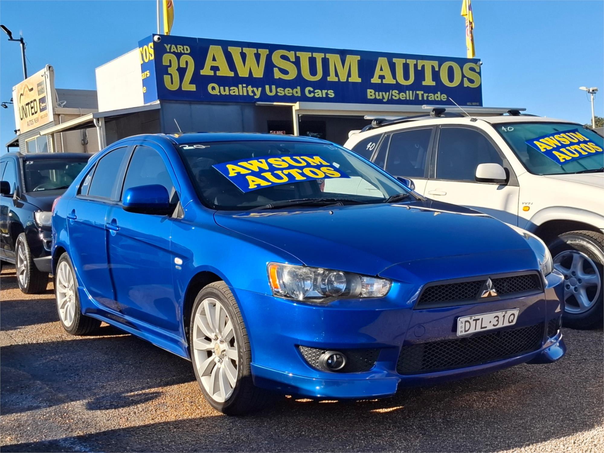 2009 MITSUBISHI LANCER CJ MY09 VR-X SPORTBACK 5 SP MANUAL 5D HATCHBACK