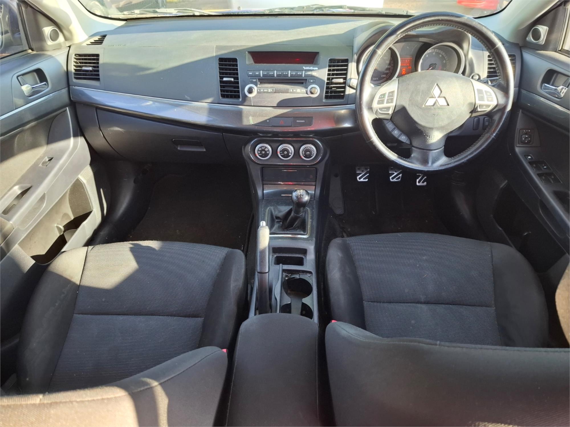 2009 MITSUBISHI LANCER CJ MY09 VR-X SPORTBACK 5 SP MANUAL 5D HATCHBACK