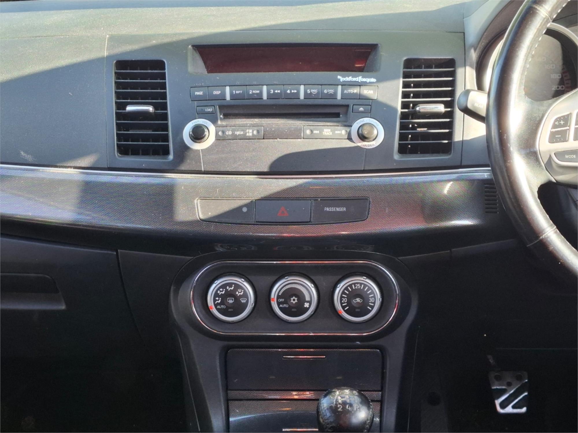 2009 MITSUBISHI LANCER CJ MY09 VR-X SPORTBACK 5 SP MANUAL 5D HATCHBACK