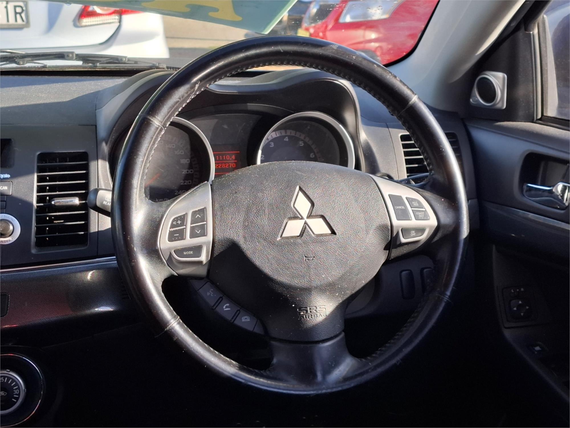 2009 MITSUBISHI LANCER CJ MY09 VR-X SPORTBACK 5 SP MANUAL 5D HATCHBACK