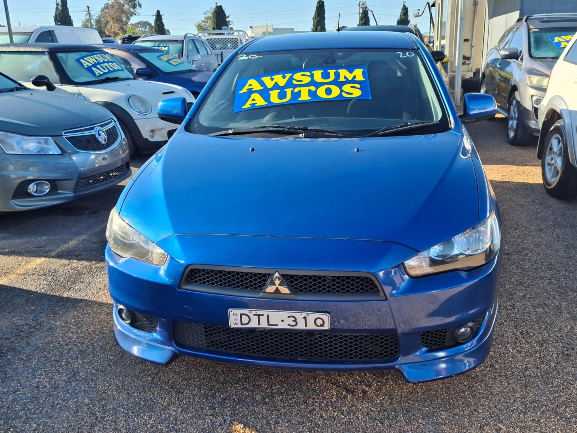 2009 MITSUBISHI LANCER CJ MY09 VR-X SPORTBACK 5 SP MANUAL 5D HATCHBACK