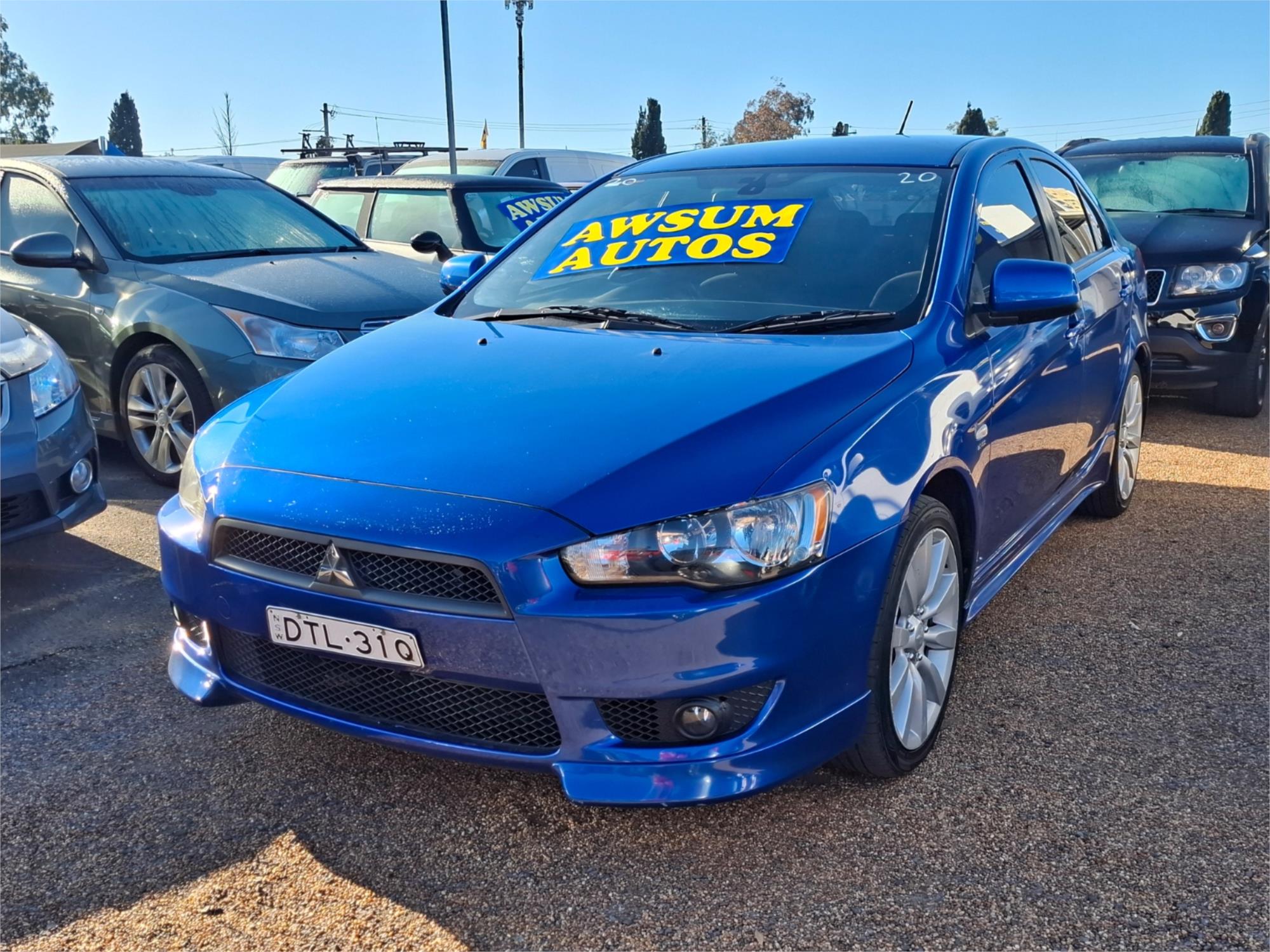 2009 MITSUBISHI LANCER CJ MY09 VR-X SPORTBACK 5 SP MANUAL 5D HATCHBACK