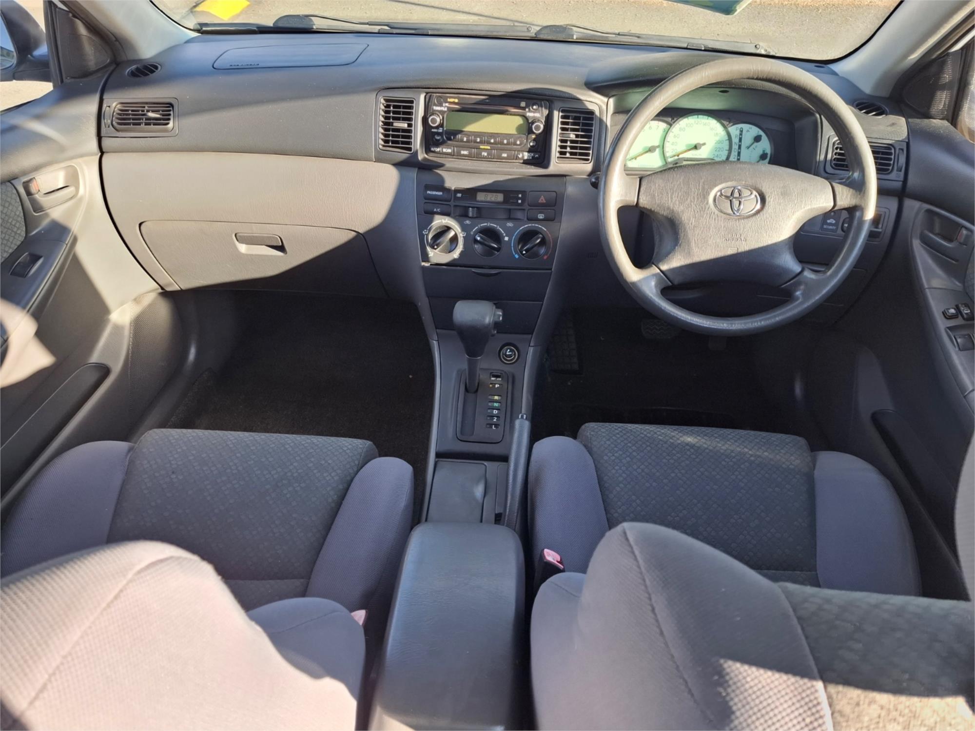 2006 TOYOTA COROLLA ZZE122R ASCENT 4 SP AUTOMATIC 4D SEDAN