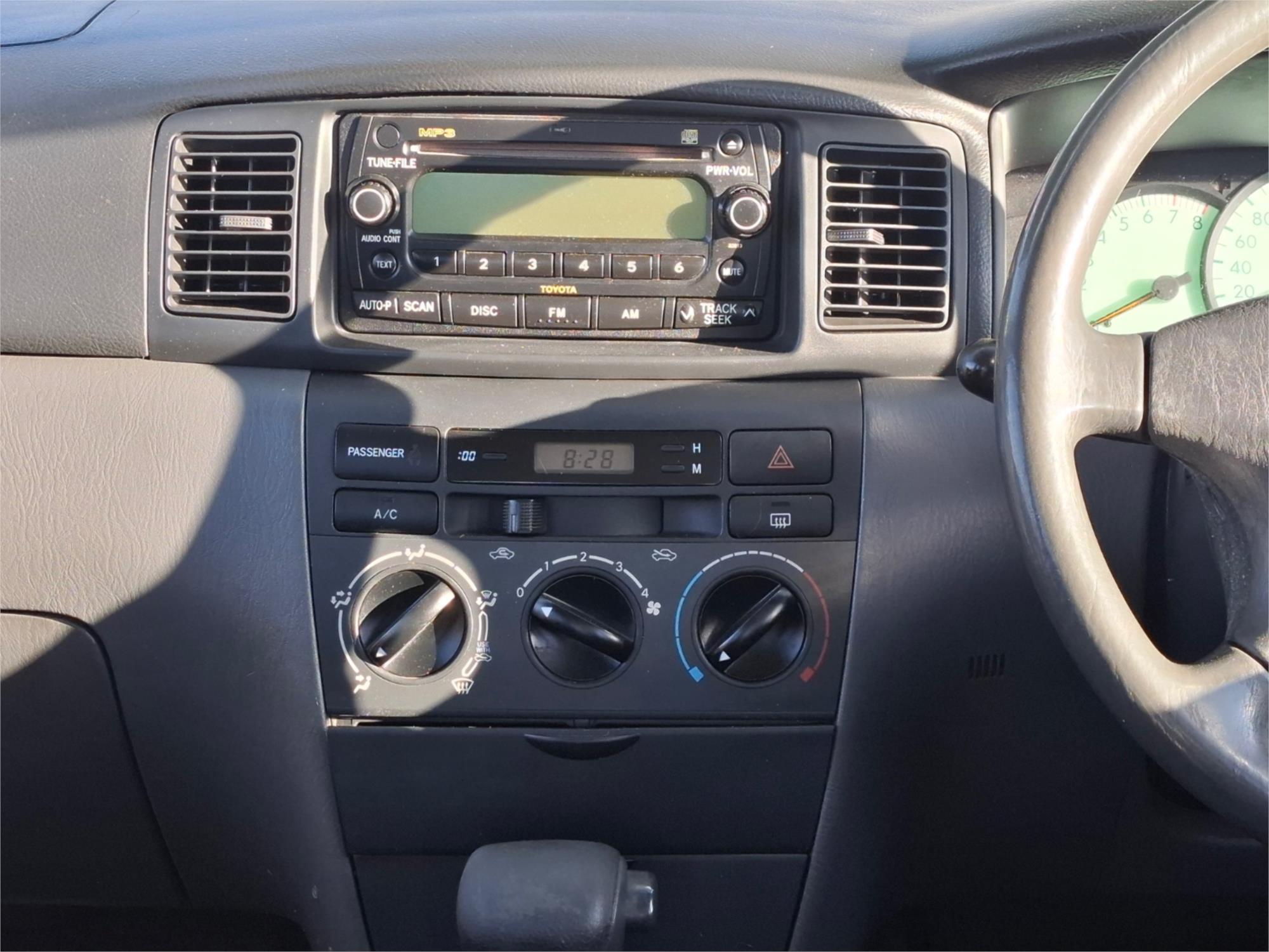 2006 TOYOTA COROLLA ZZE122R ASCENT 4 SP AUTOMATIC 4D SEDAN