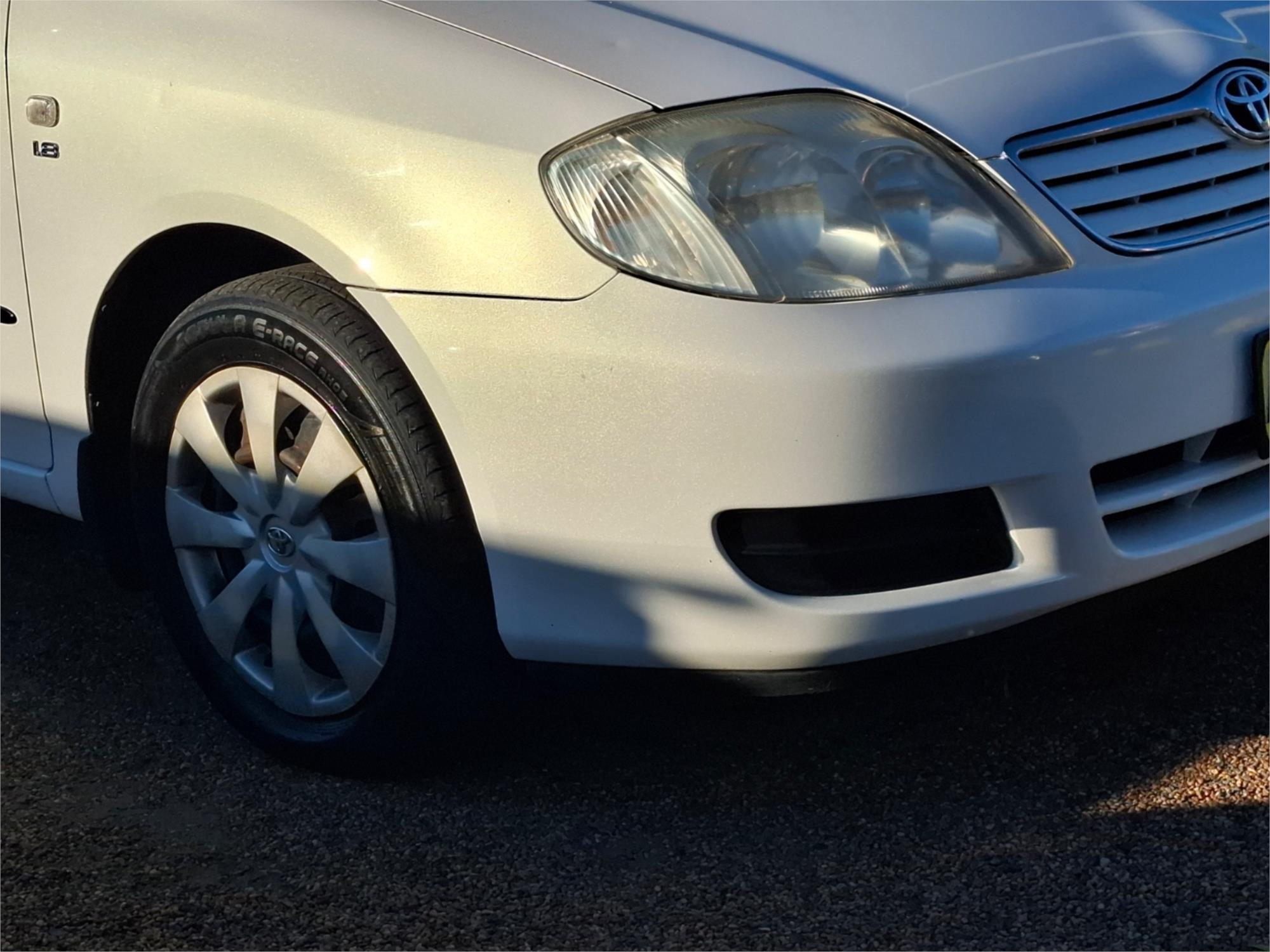 2006 TOYOTA COROLLA ZZE122R ASCENT 4 SP AUTOMATIC 4D SEDAN