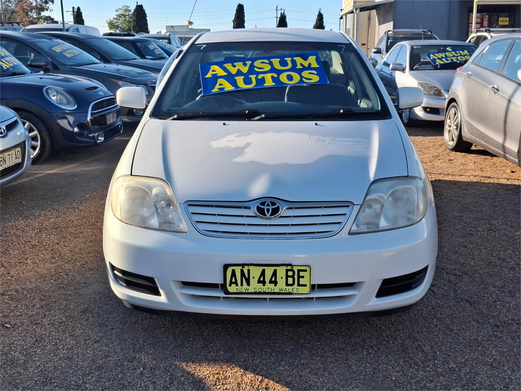 2006 TOYOTA COROLLA ZZE122R ASCENT 4 SP AUTOMATIC 4D SEDAN