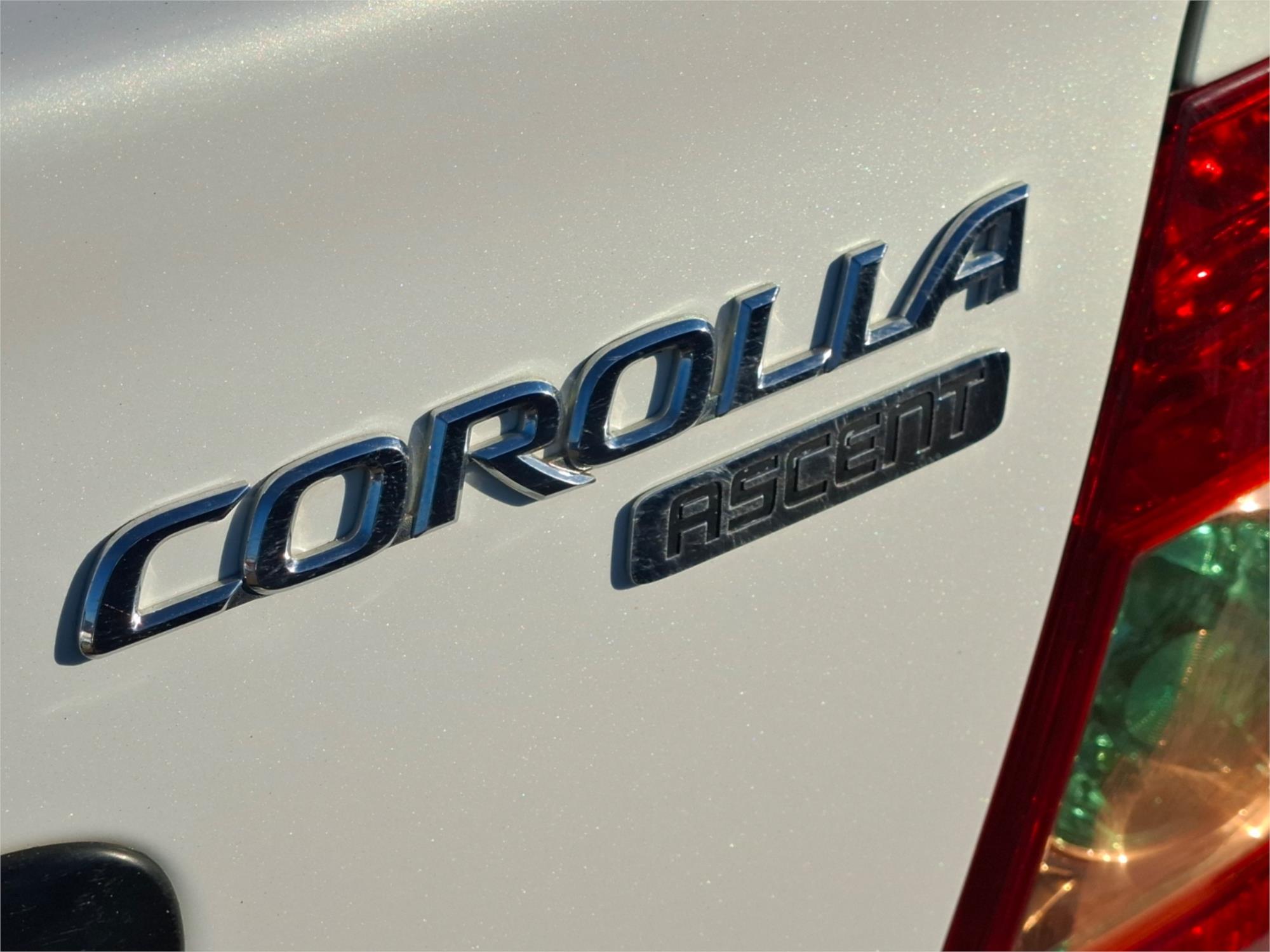 2006 TOYOTA COROLLA ZZE122R ASCENT 4 SP AUTOMATIC 4D SEDAN