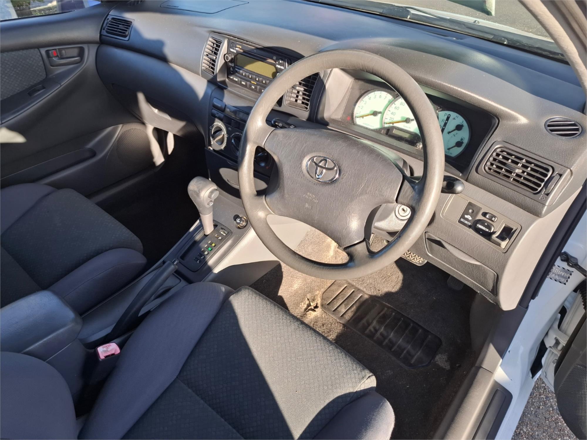 2006 TOYOTA COROLLA ZZE122R ASCENT 4 SP AUTOMATIC 4D SEDAN