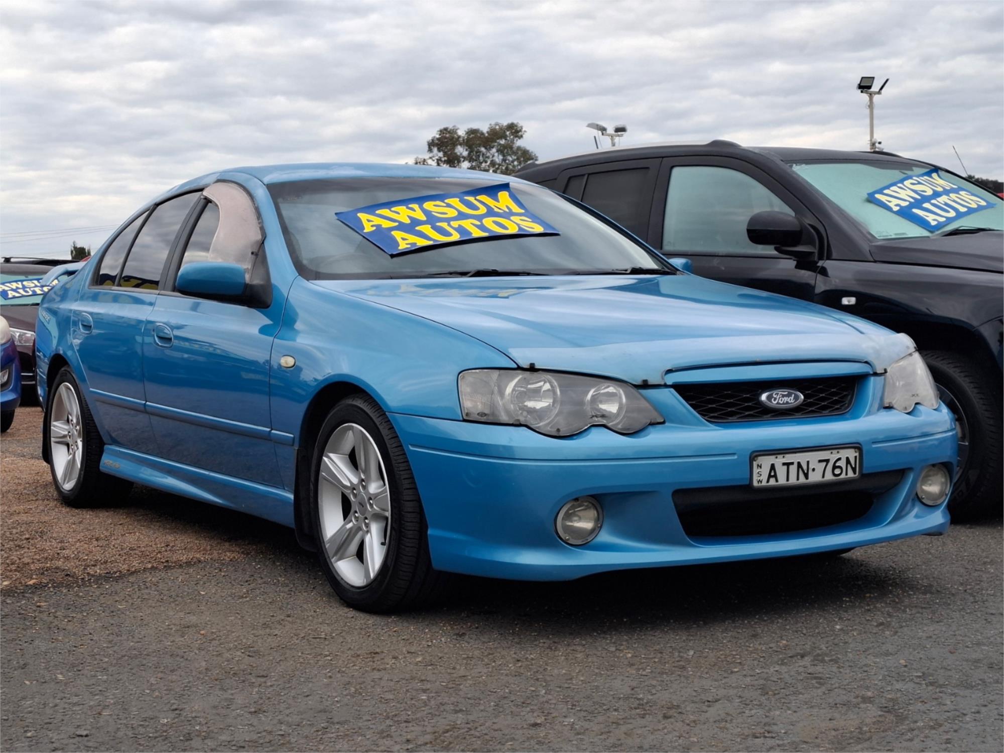 2005 FORD FALCON BA MKII XR6 4 SP AUTO SEQ SPORTSHIFT 4D SEDAN