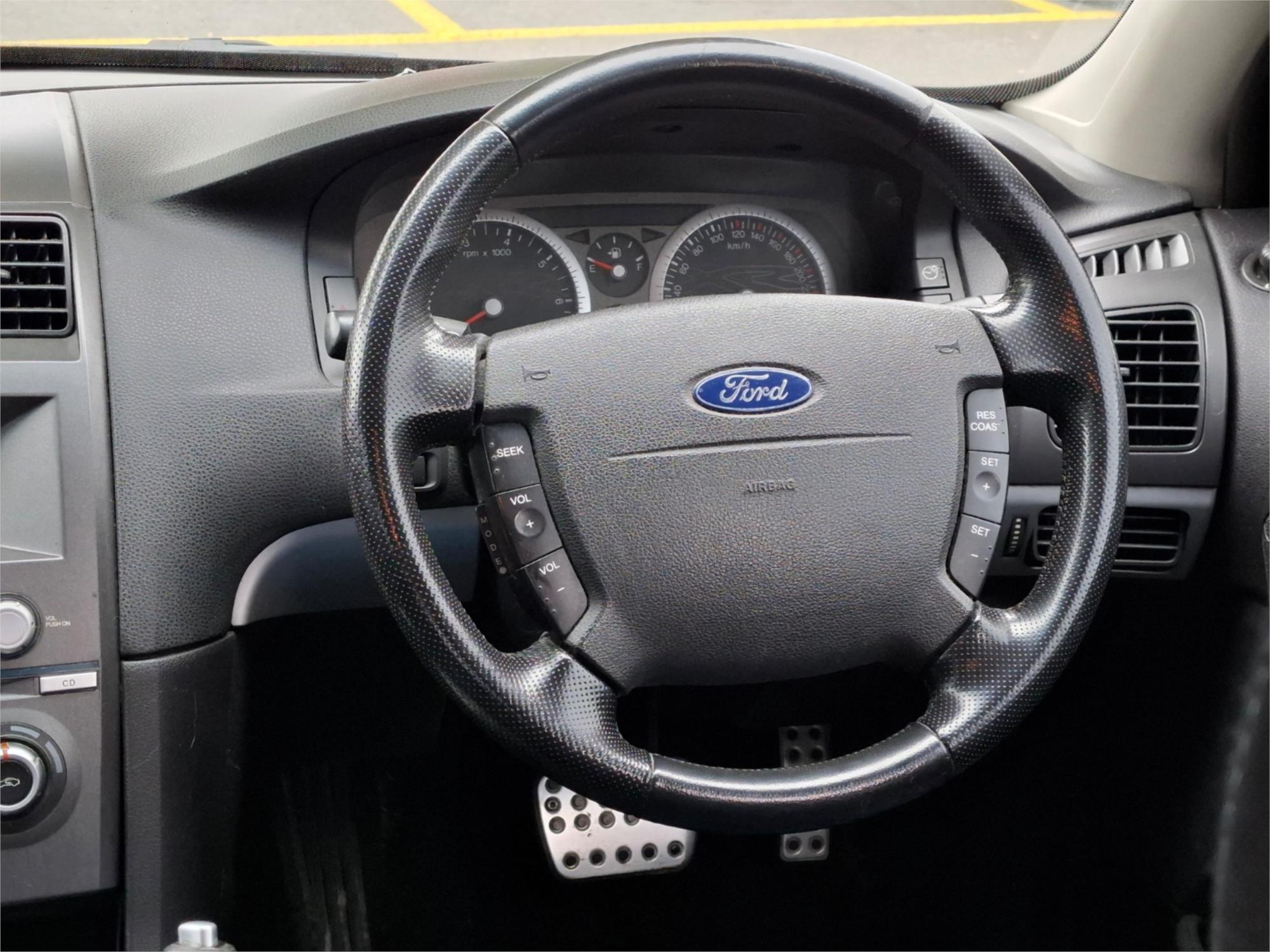 2005 FORD FALCON BA MKII XR6 4 SP AUTO SEQ SPORTSHIFT 4D SEDAN