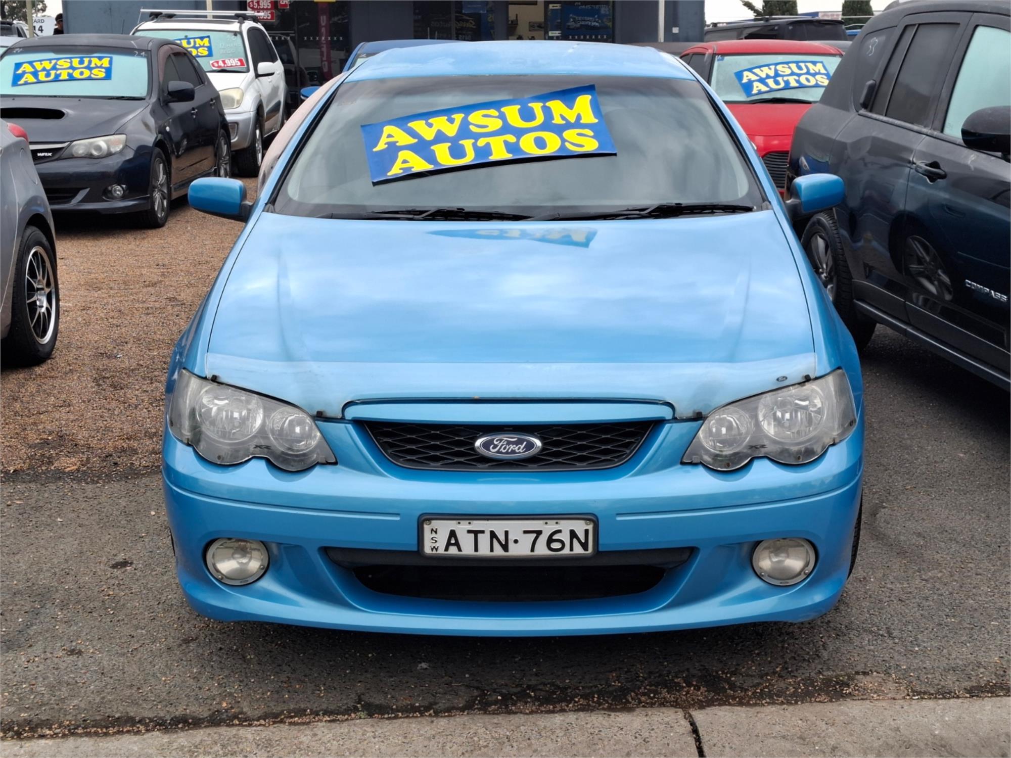 2005 FORD FALCON BA MKII XR6 4 SP AUTO SEQ SPORTSHIFT 4D SEDAN