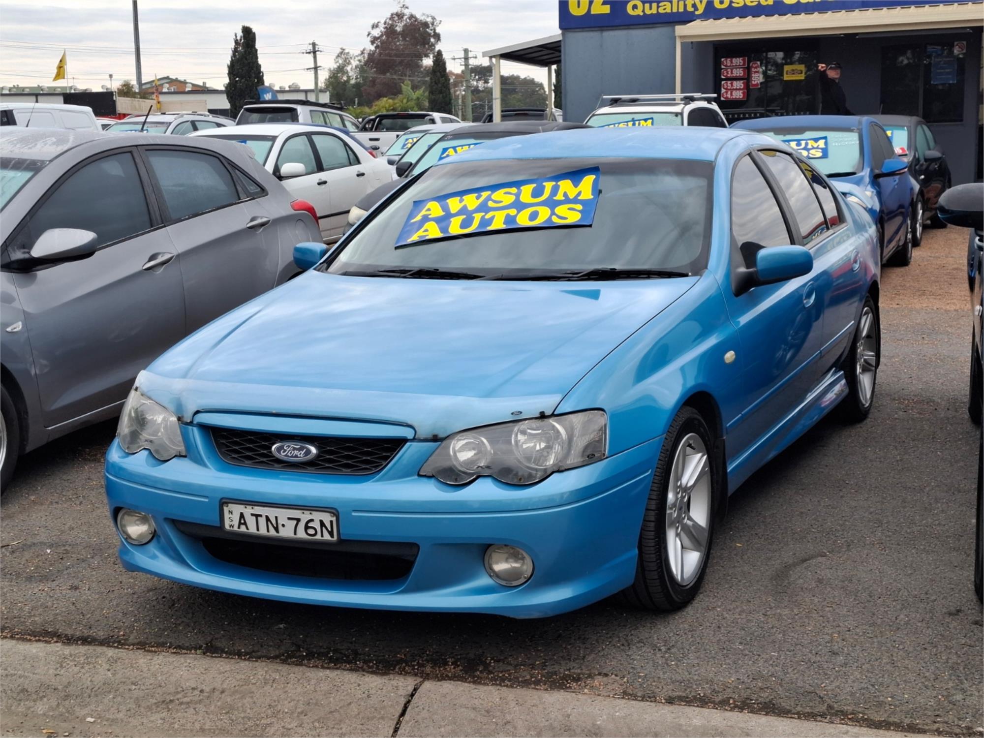 2005 FORD FALCON BA MKII XR6 4 SP AUTO SEQ SPORTSHIFT 4D SEDAN