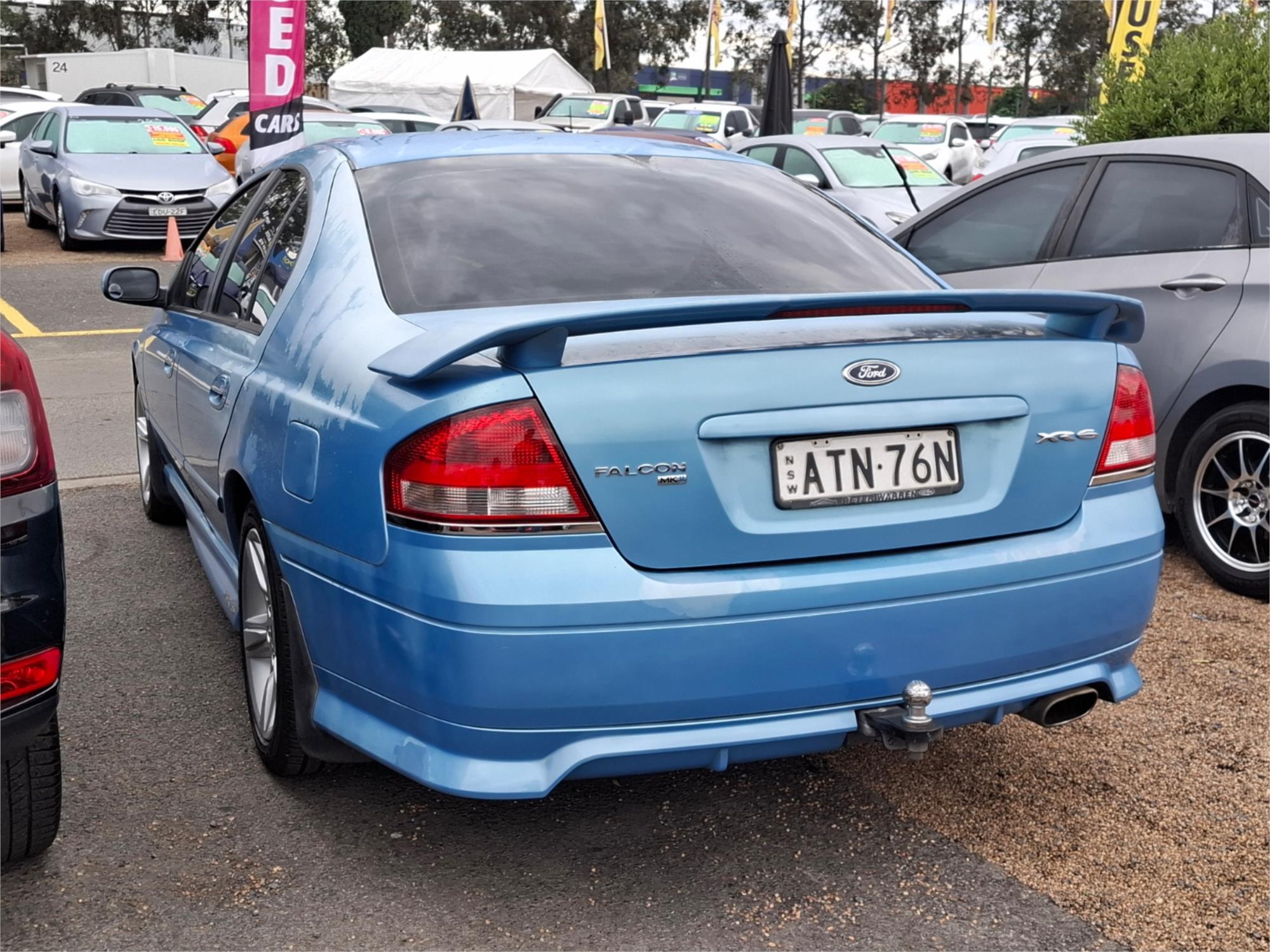 2005 FORD FALCON BA MKII XR6 4 SP AUTO SEQ SPORTSHIFT 4D SEDAN