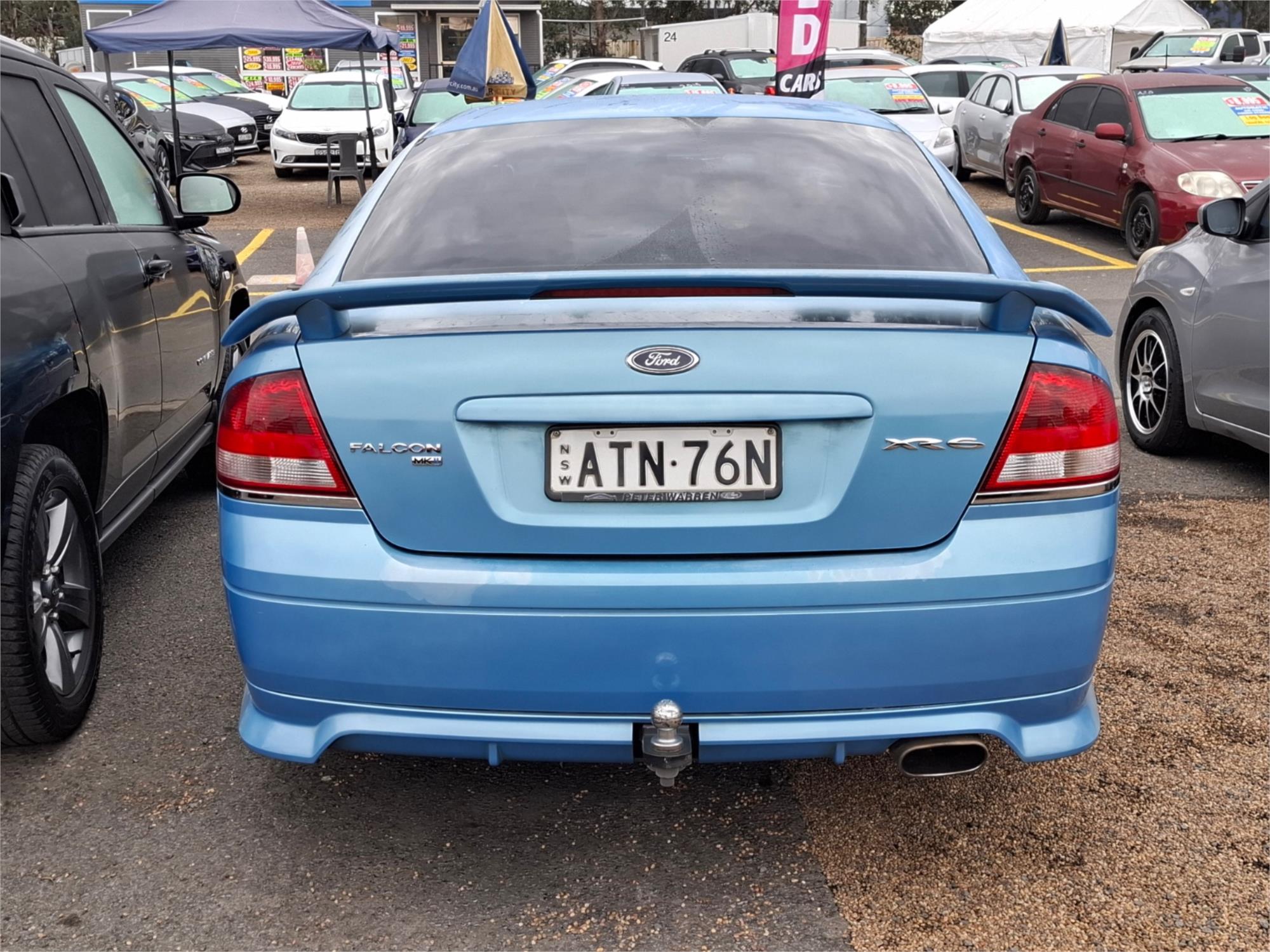 2005 FORD FALCON BA MKII XR6 4 SP AUTO SEQ SPORTSHIFT 4D SEDAN