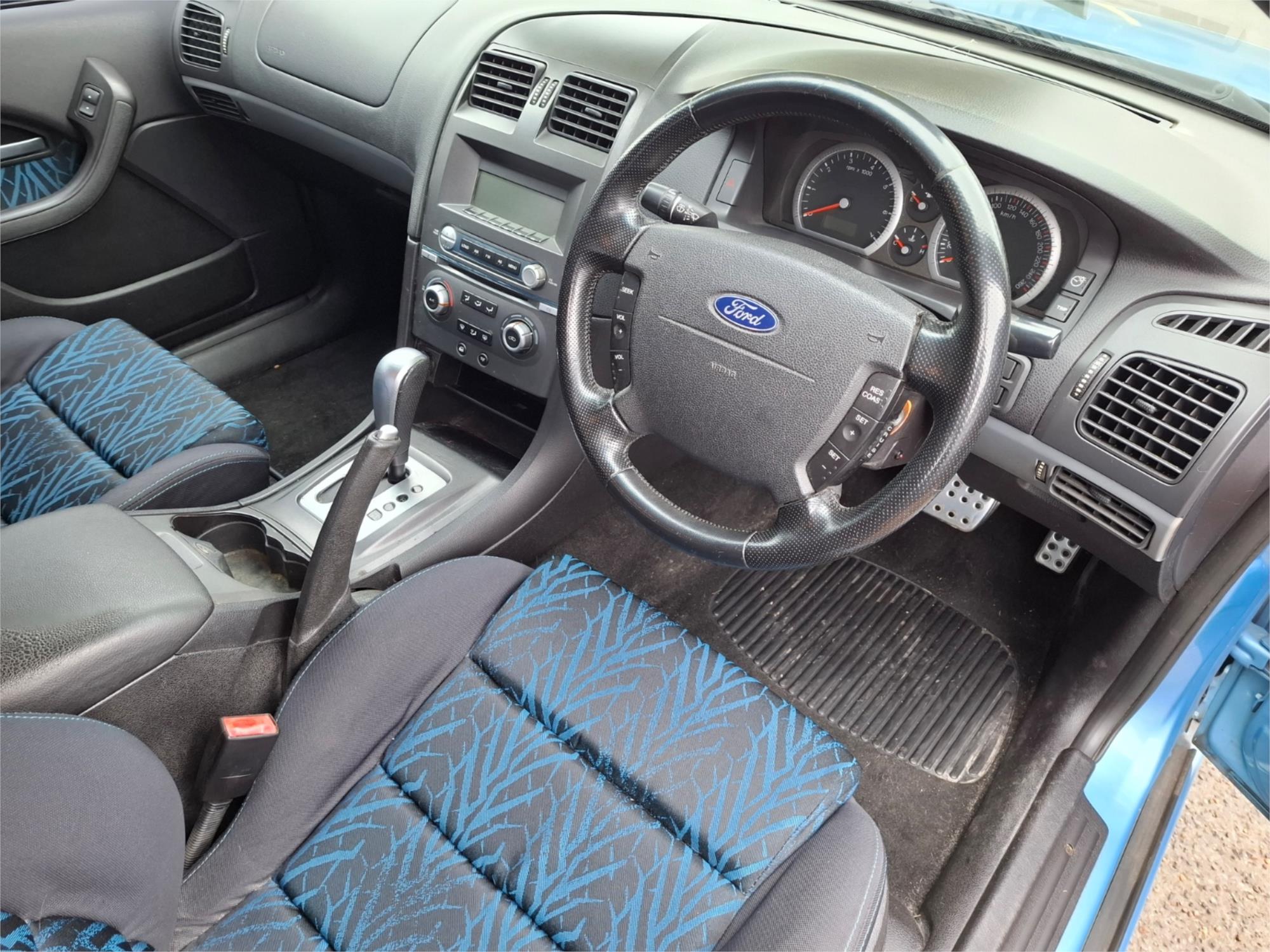2005 FORD FALCON BA MKII XR6 4 SP AUTO SEQ SPORTSHIFT 4D SEDAN